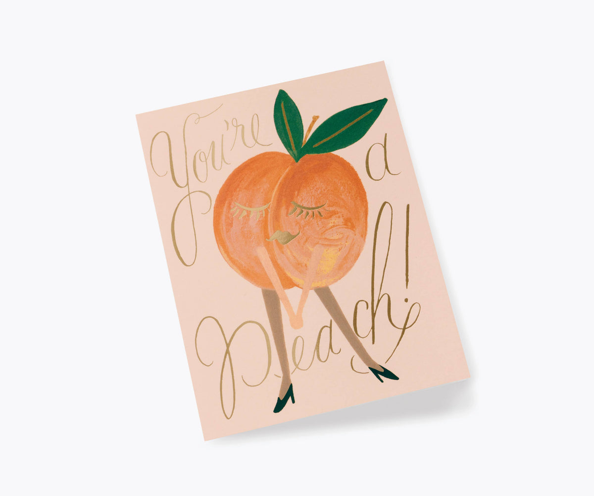 RIFLE PAPER CO - You're A Peach Card
