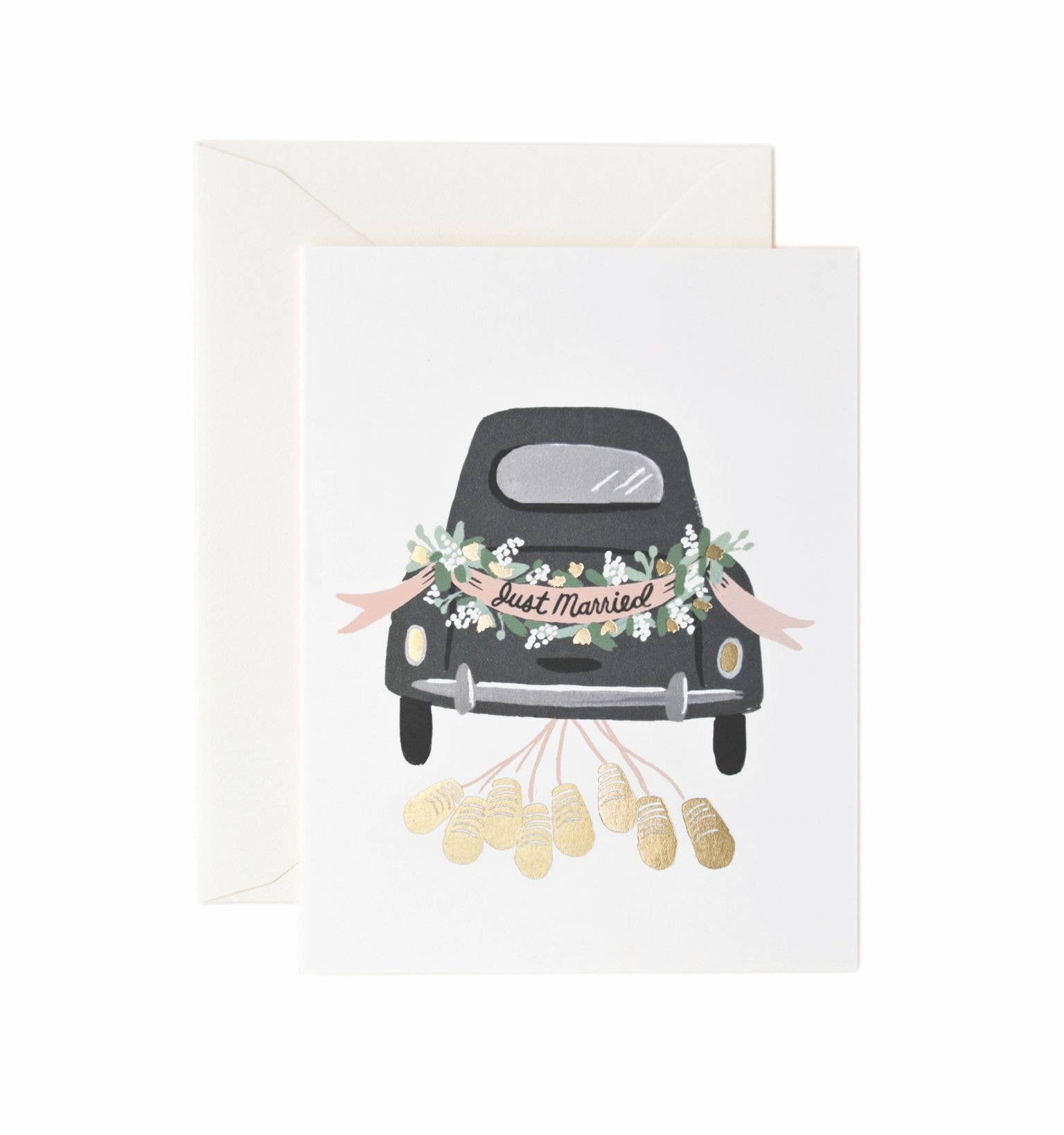 RIFLE PAPER CO - Just Married Getaway Card