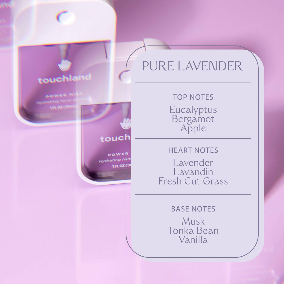 TOUCHLAND - Power Mist Pure Lavender