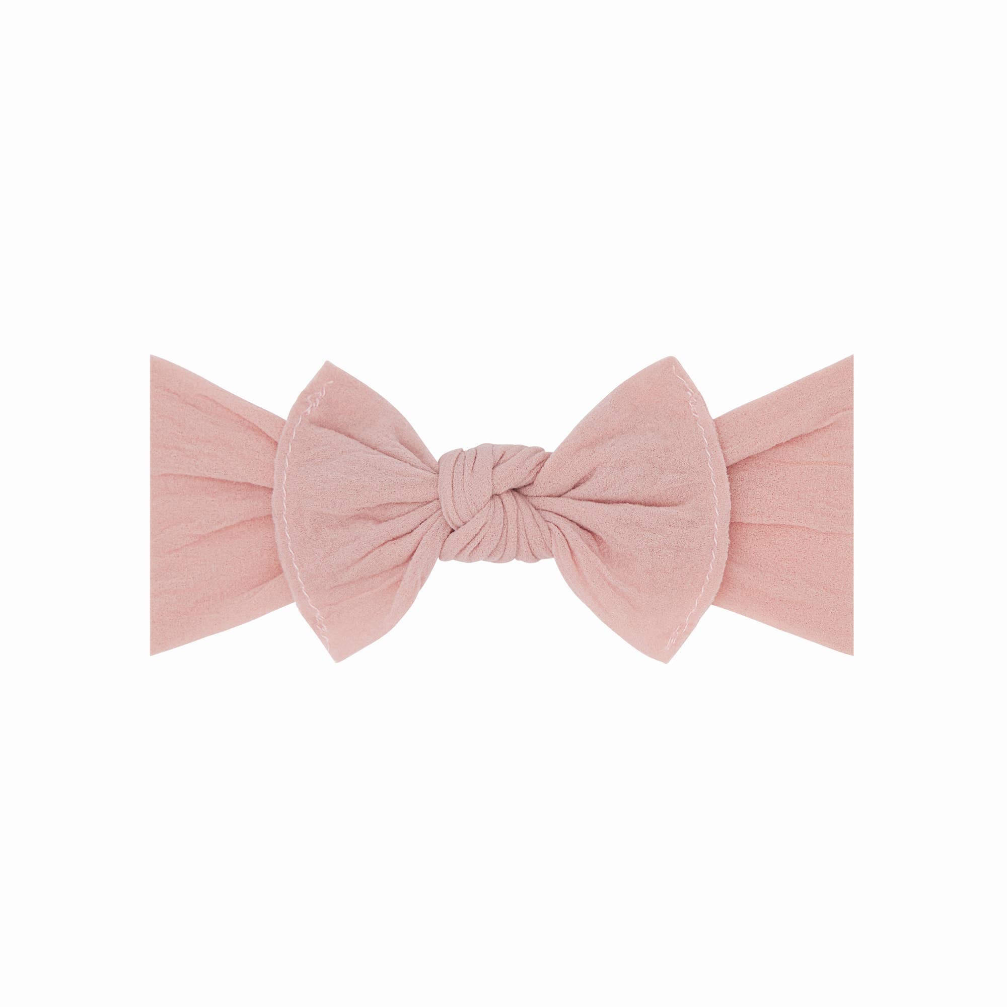 BABY BLING - Itty Bitty Knot Small Soft Nylon Bow Headband