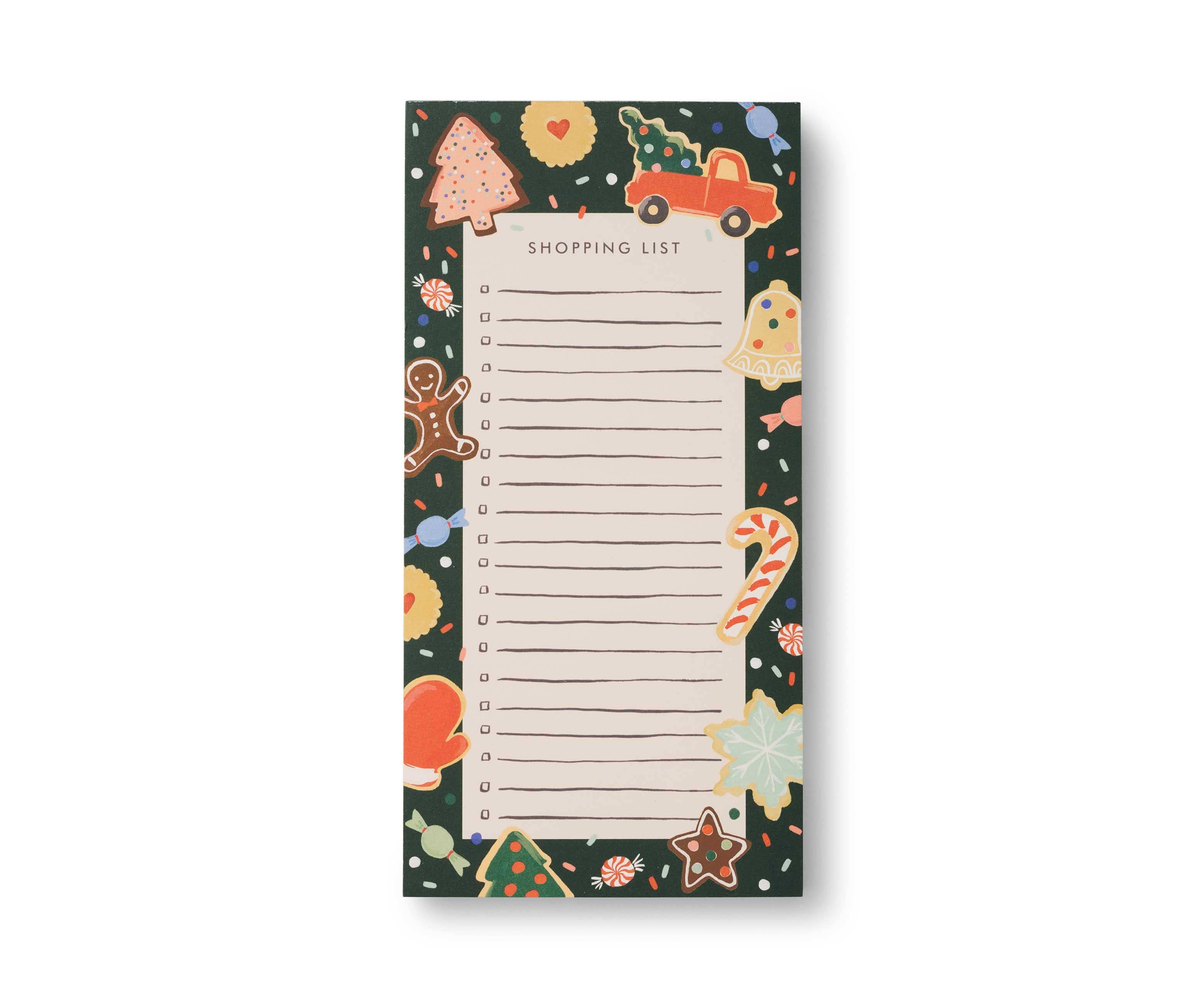 RIFLE PAPER CO - Christmas Cookies Market Pad
