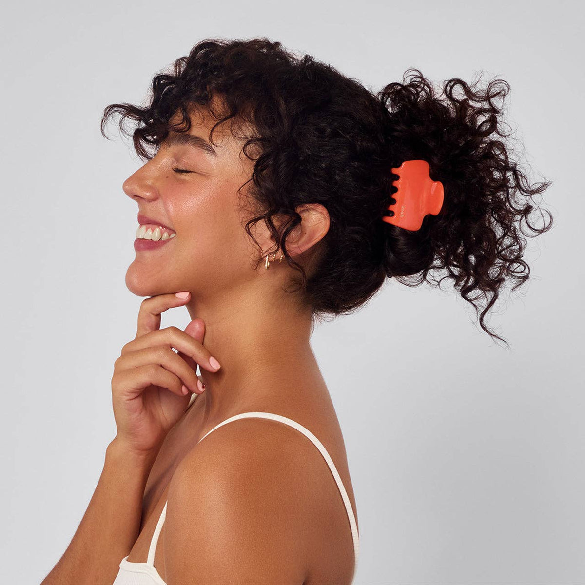 KITSCH - Recycled Plastic Medium Cloud Clip - Cherry