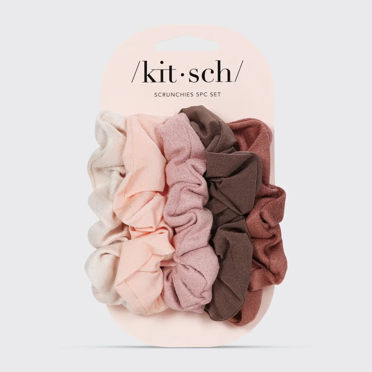 KITSCH - Textured Scrunchies - Terracotta