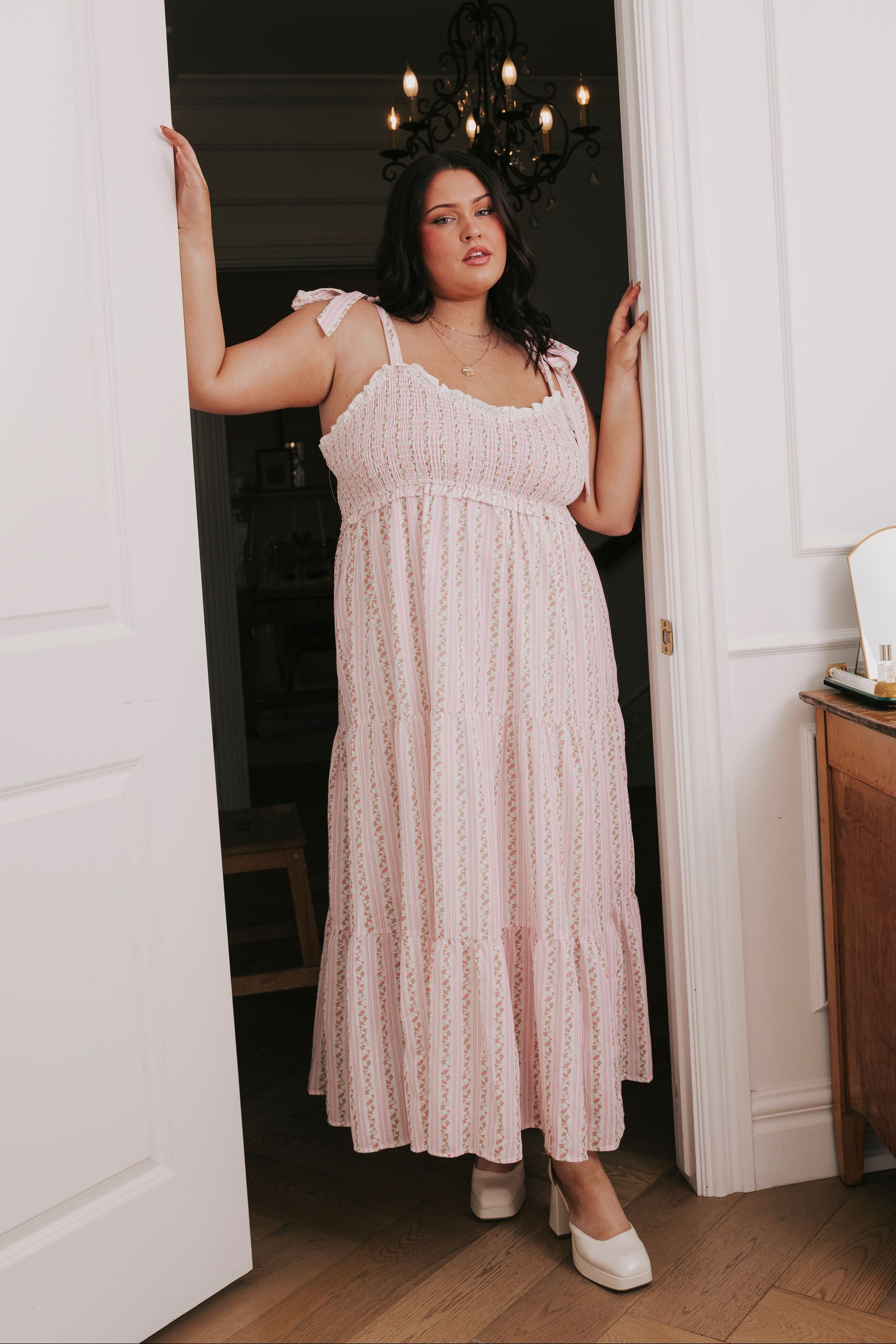 PLUS SIZE - Waiting Here Dress