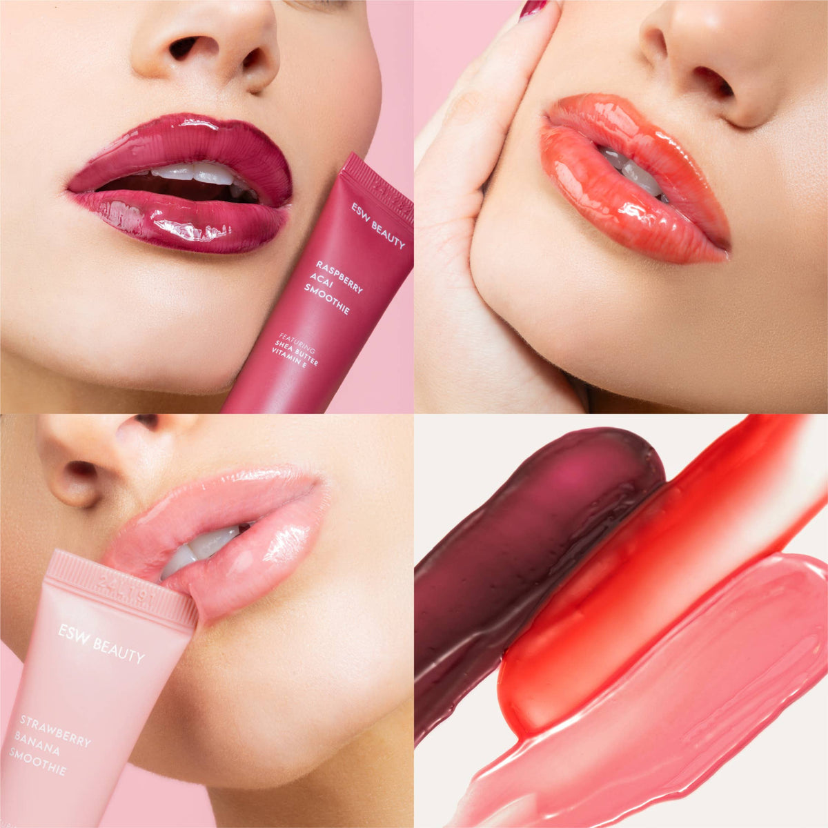 ESW BEAUTY - Berry Kisses Lip Treatment Trio Set