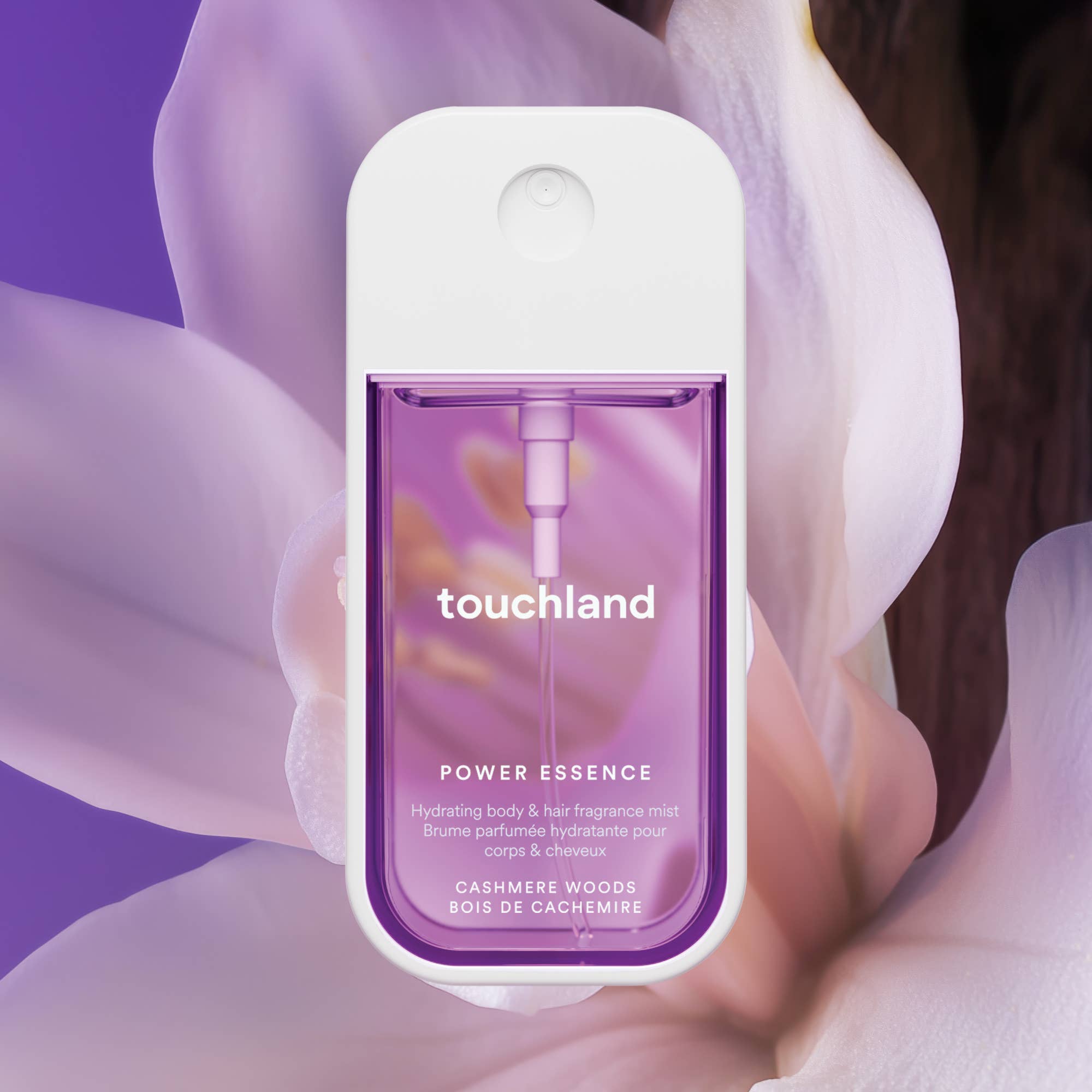 TOUCHLAND - Cashmere Woods Power Essence Body & Hair Fragrance Mist