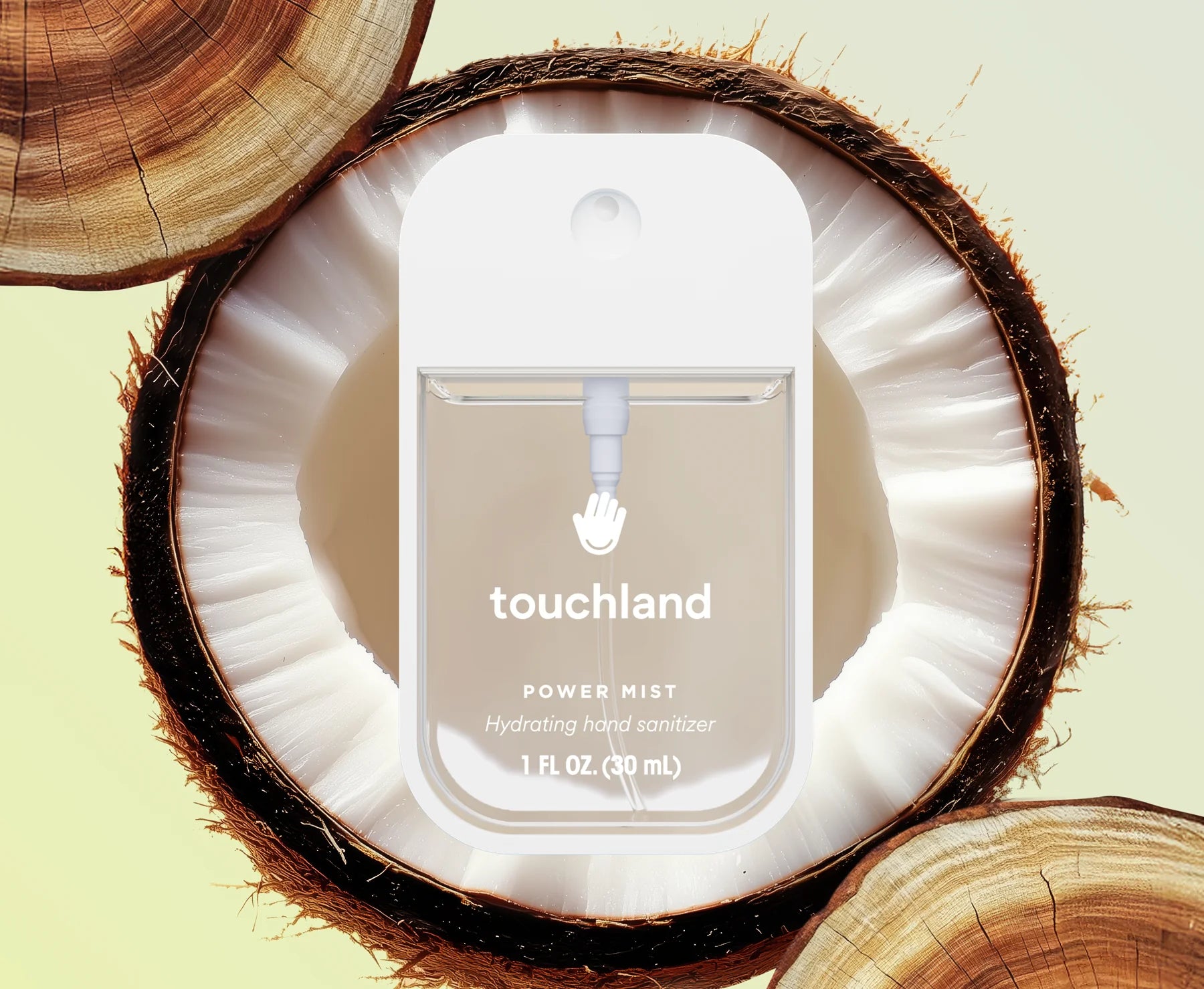 TOUCHLAND - Beach Coco Power Mist Hydrating Hand Sanitizer