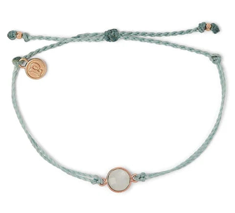 PURA VIDA - Round Moonstone Bracelet
