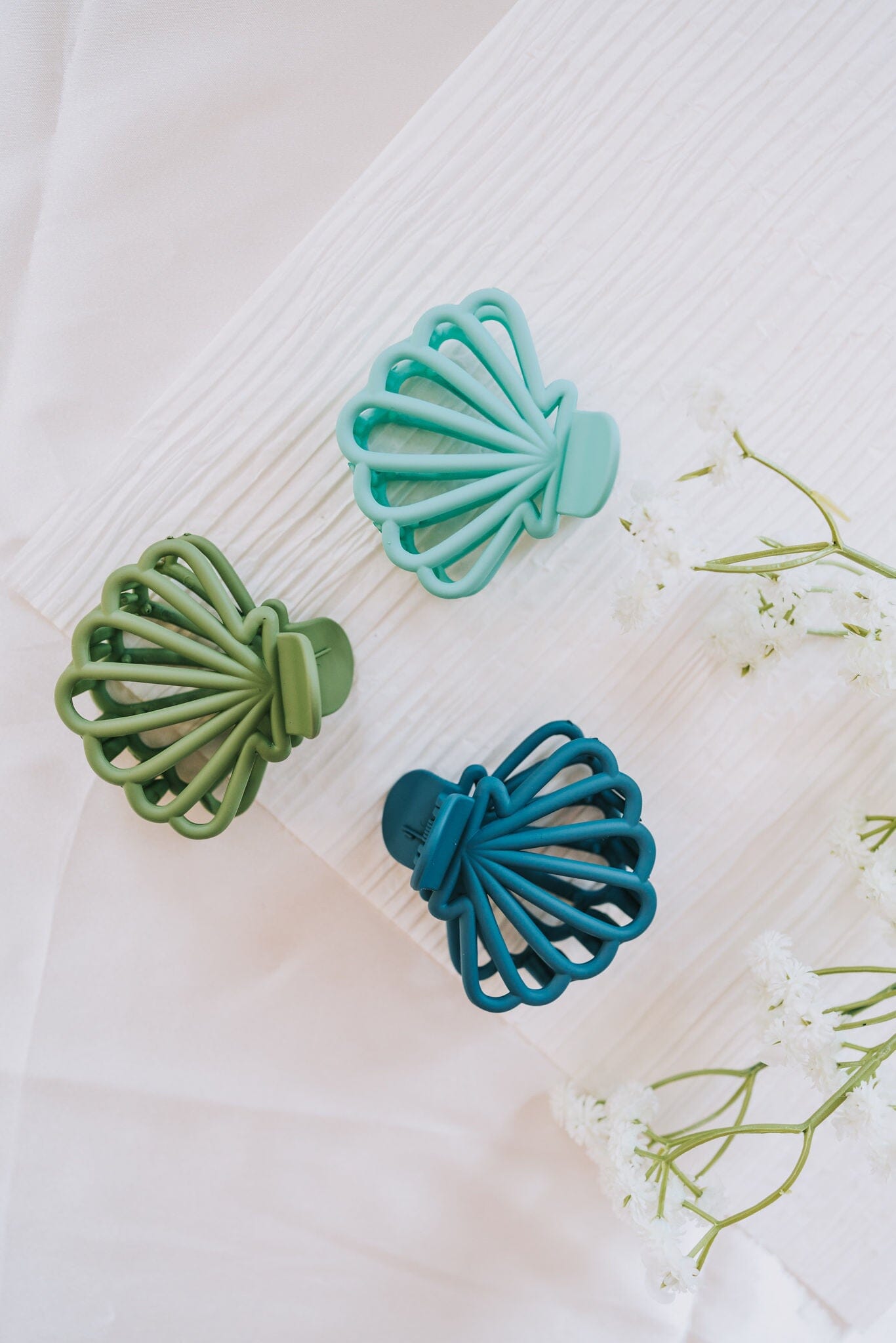 Ocean Tide Claw Clip - 3 Colors!