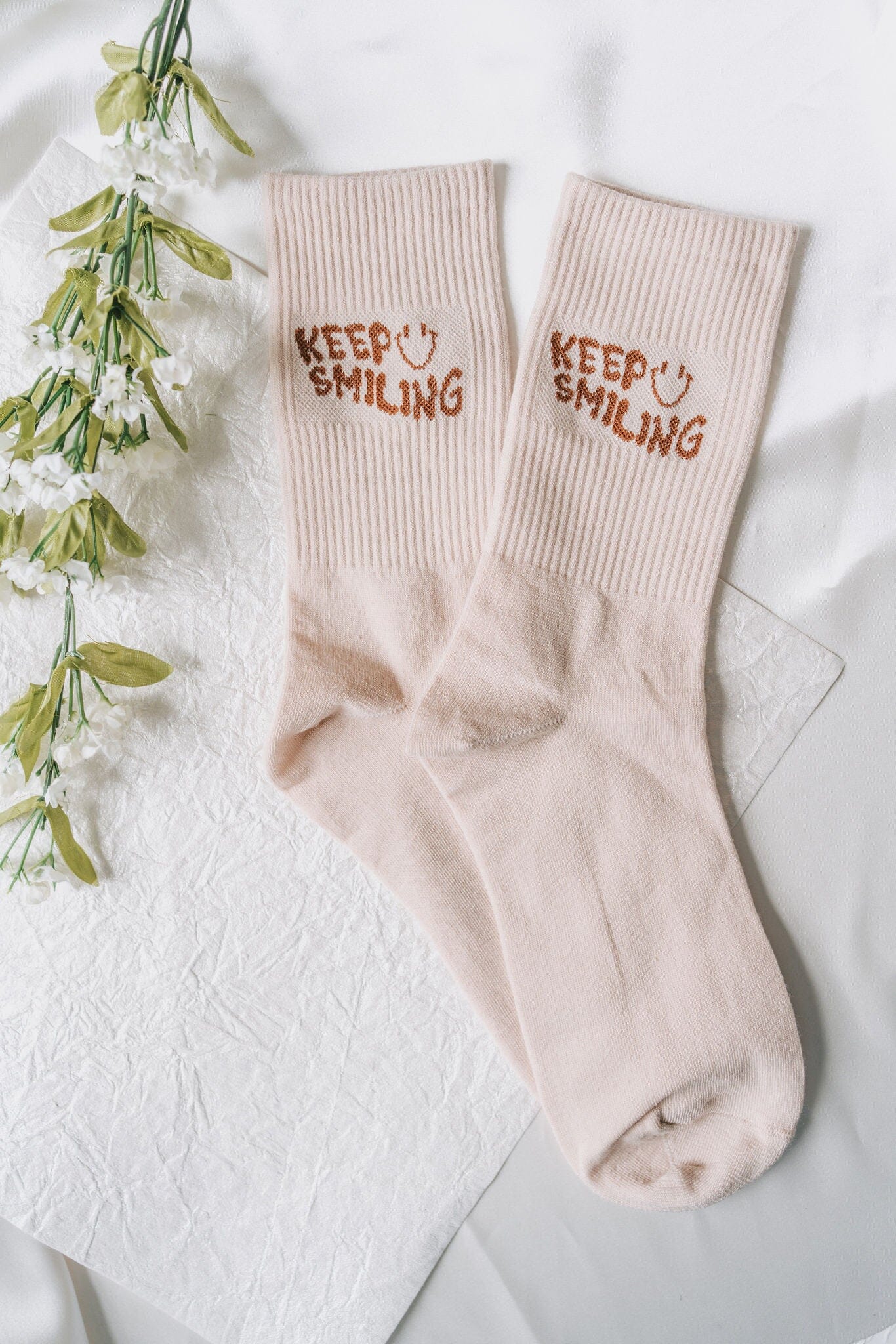 Keep On Smiling Socks