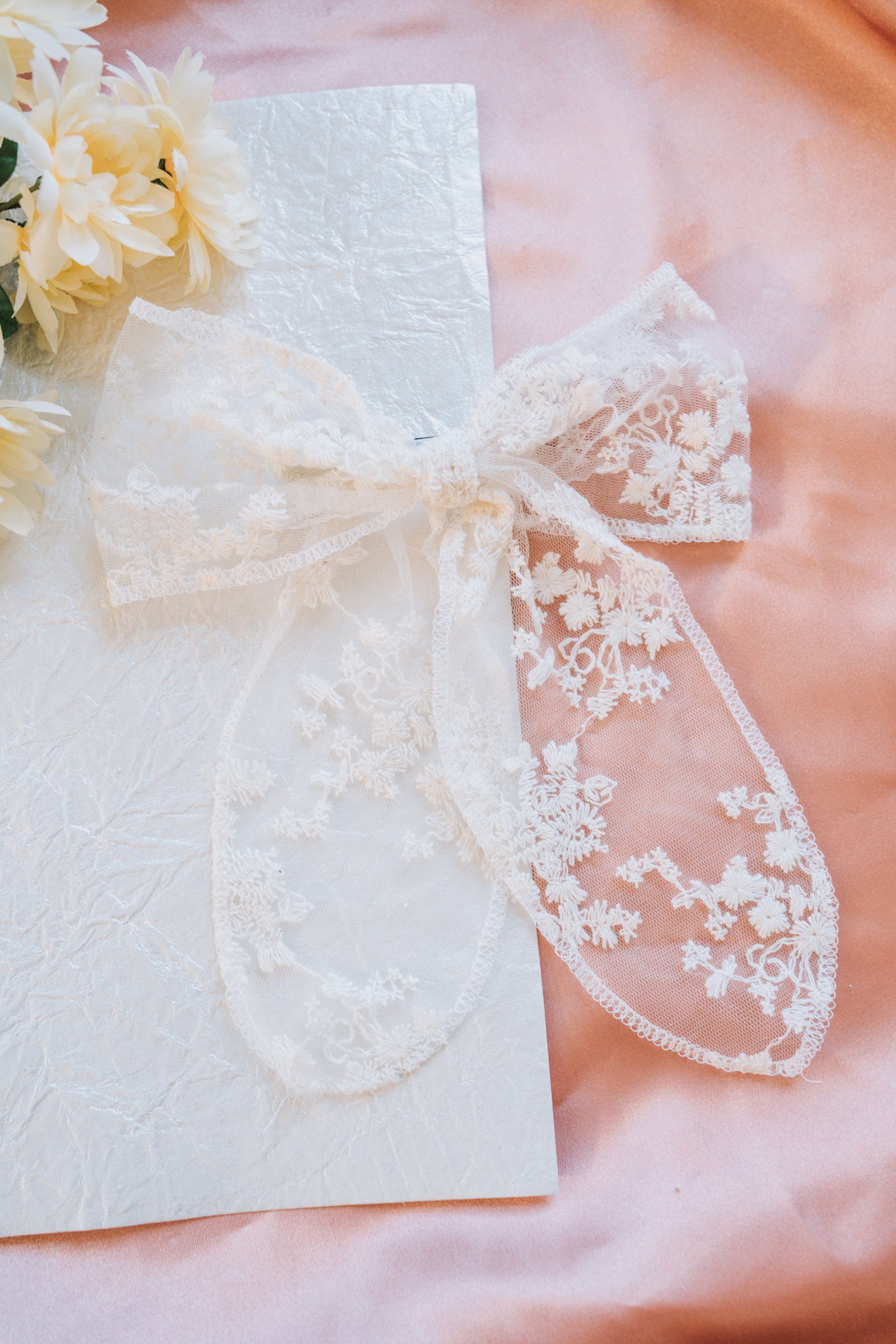 Lace Embrace Bow