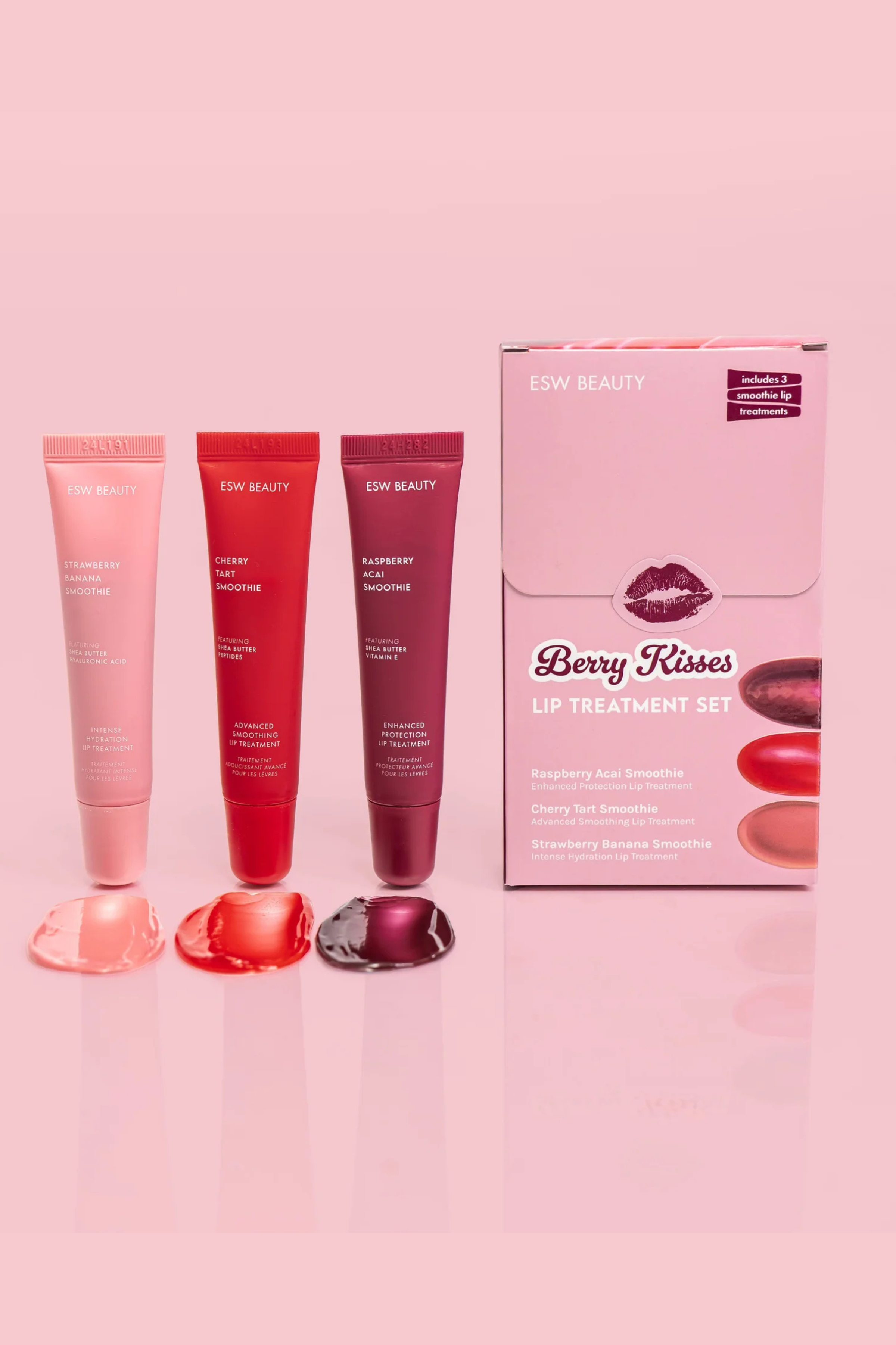 ESW BEAUTY - Berry Kisses Lip Treatment Trio Set