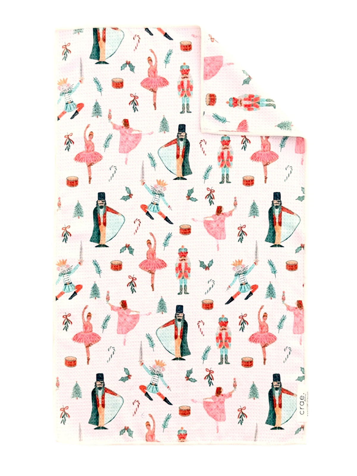 CRAE.HOME - Sugarplum Story Double-Sided Hand Towel