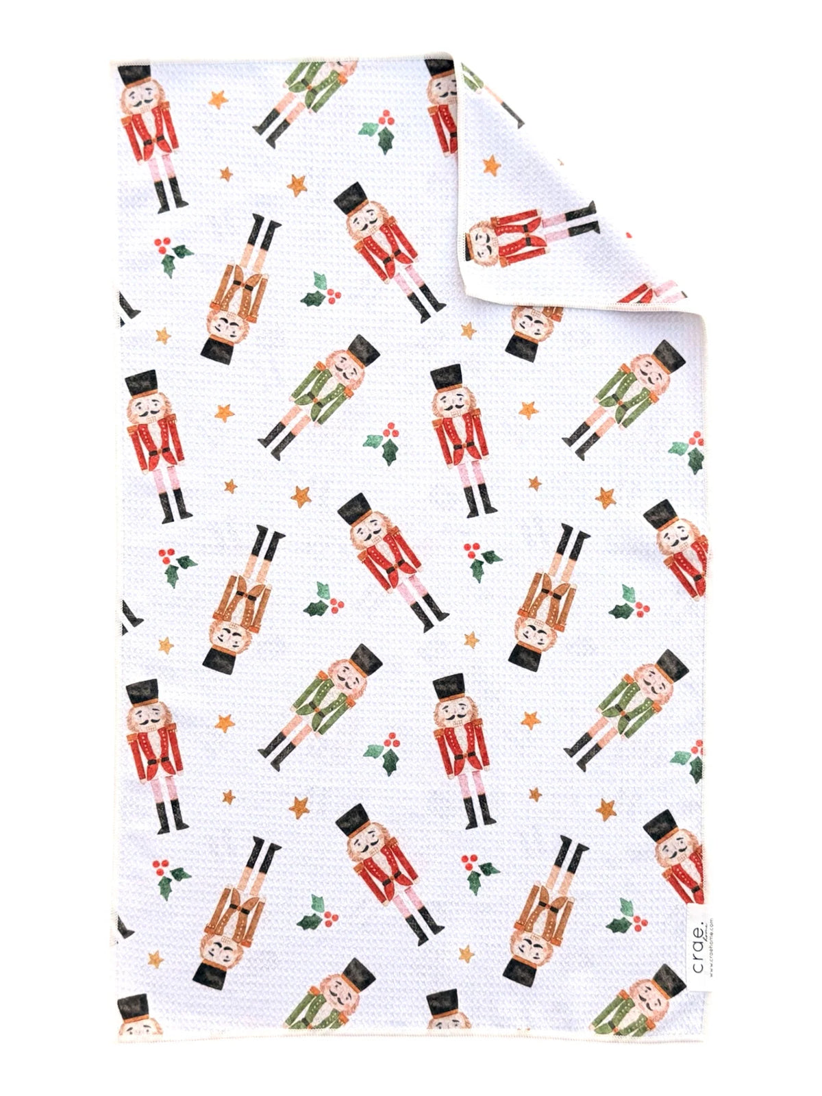 CRAE.HOME - The Holiday Guard Double-Sided Hand Towel