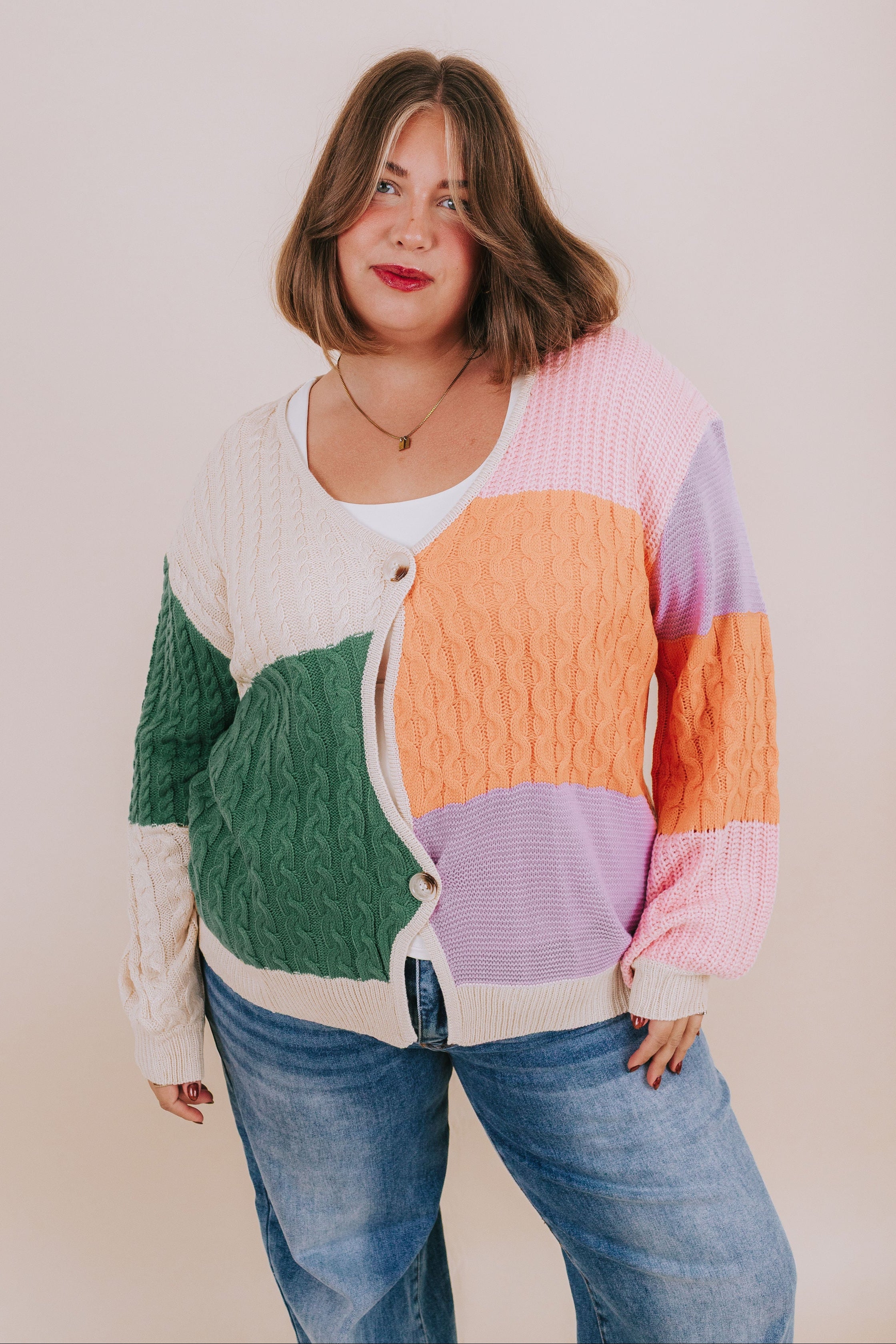 PLUS SIZE - Dream Of Me Sweater