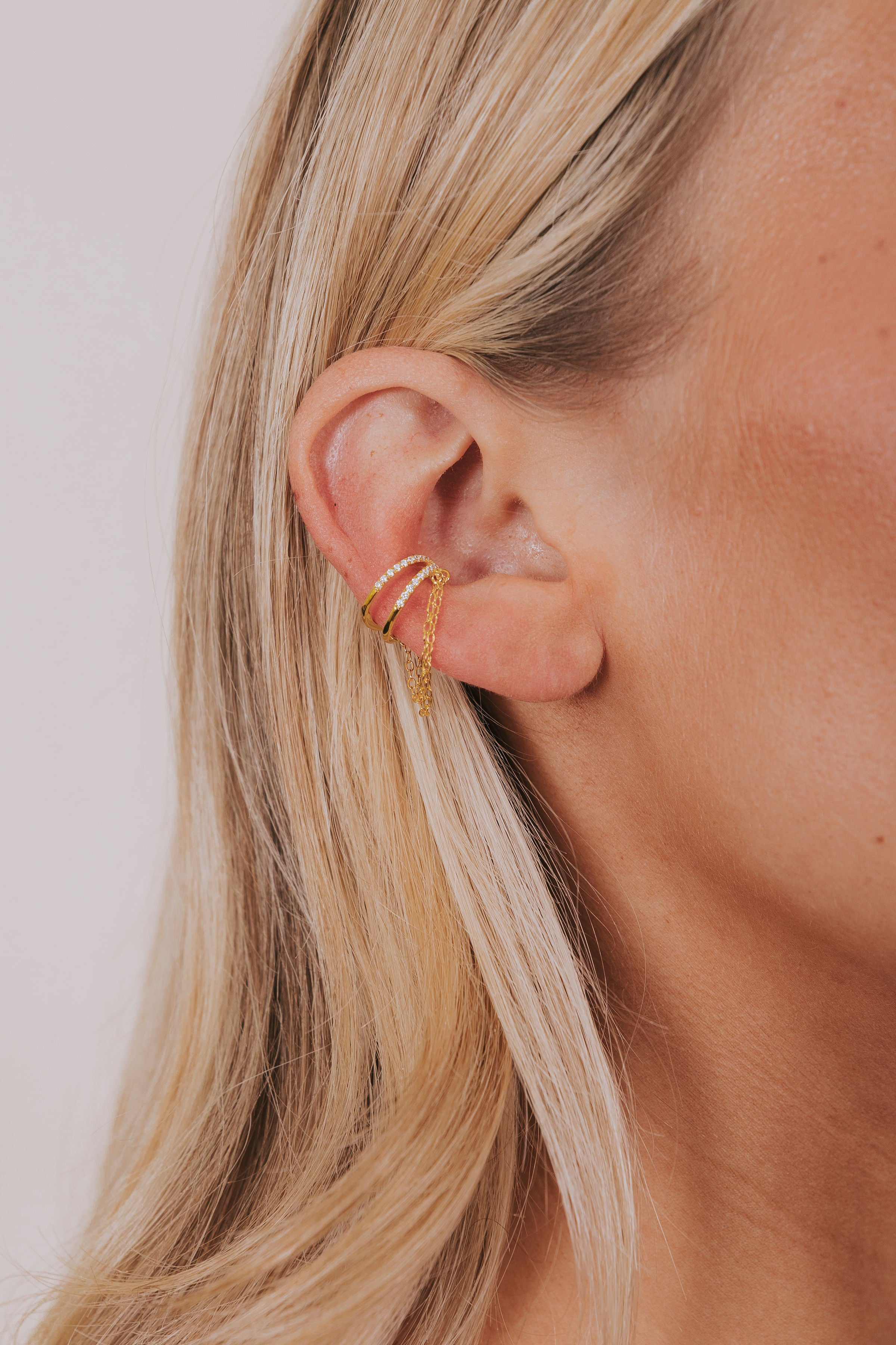 Fascinated Ear Cuff - 925 Sterling Silver
