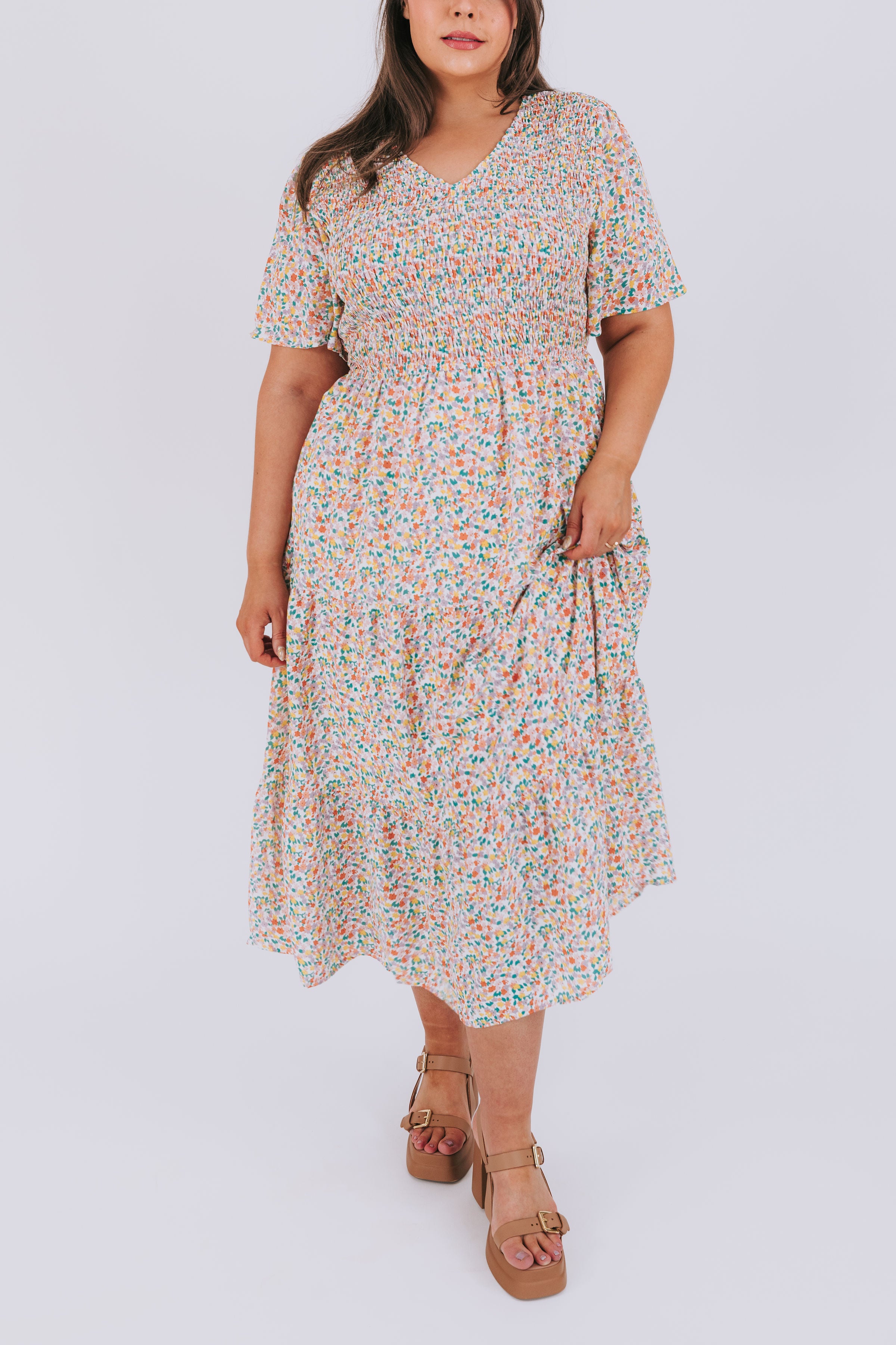 PLUS SIZE - Middle Of The Song Dress - 2 Colors!