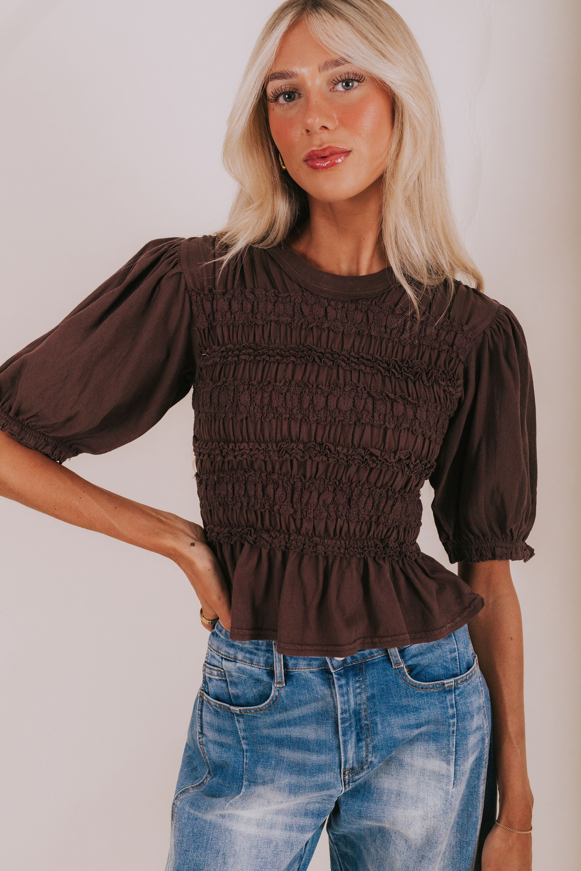 FREE PEOPLE - Maxey Knit Top