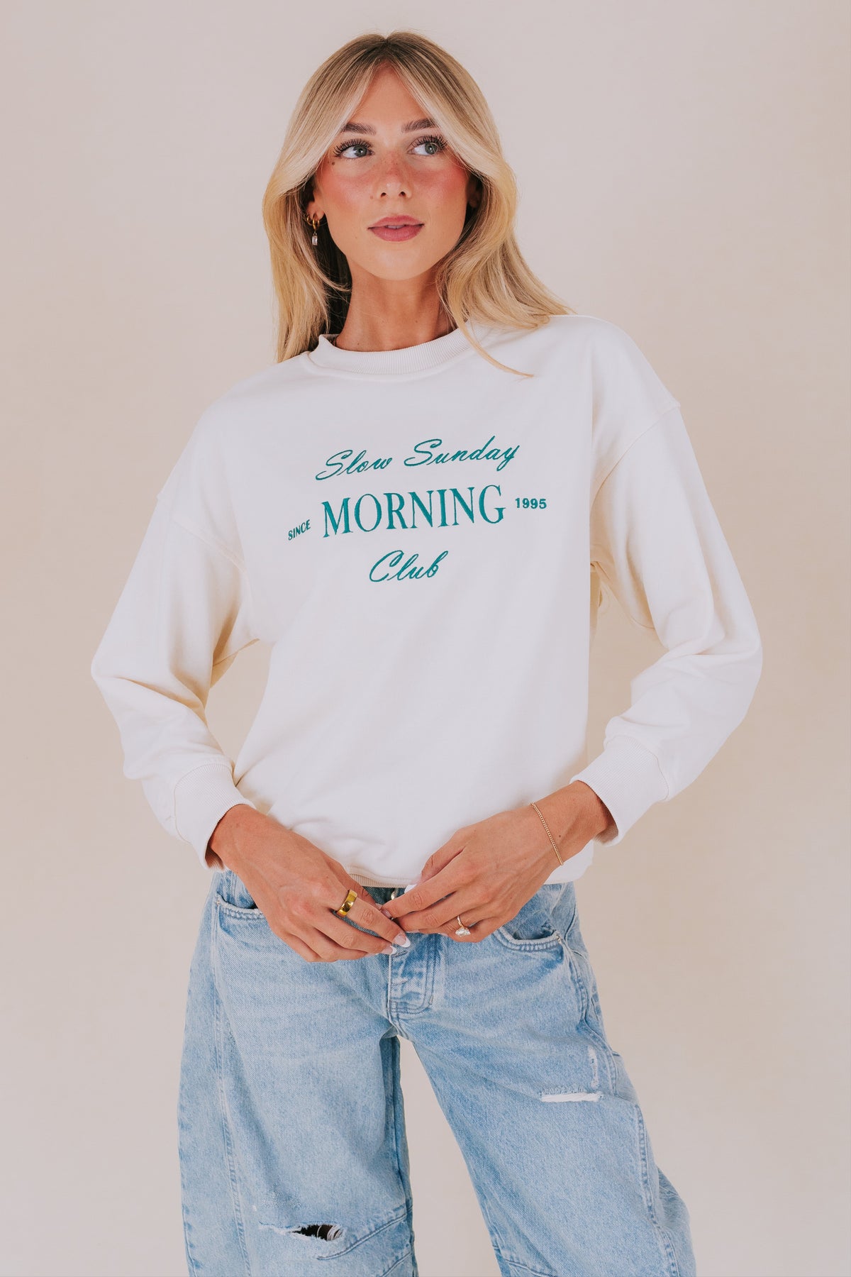 Slow Sunday Morning Sweatshirt