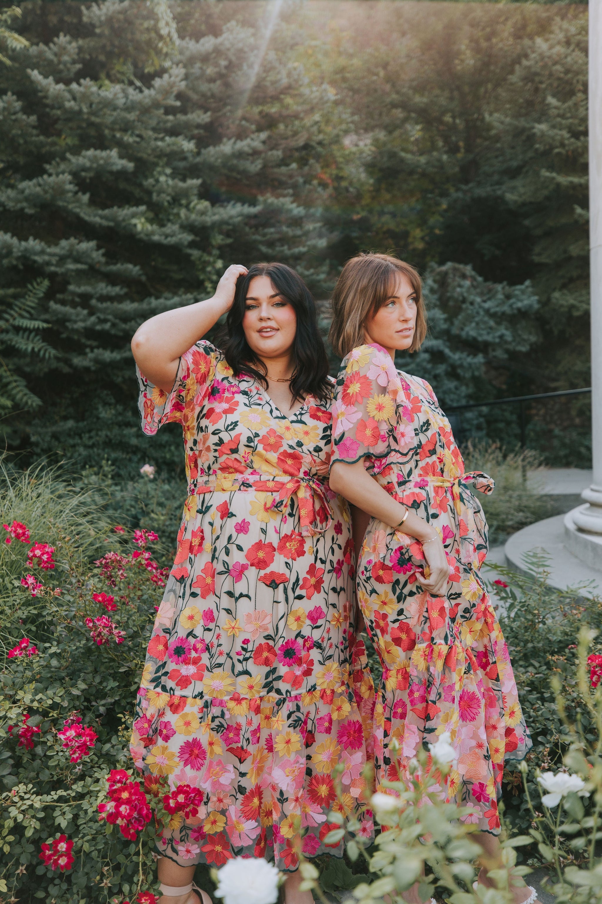 ONE LOVED BABE In Full Bloom Dress