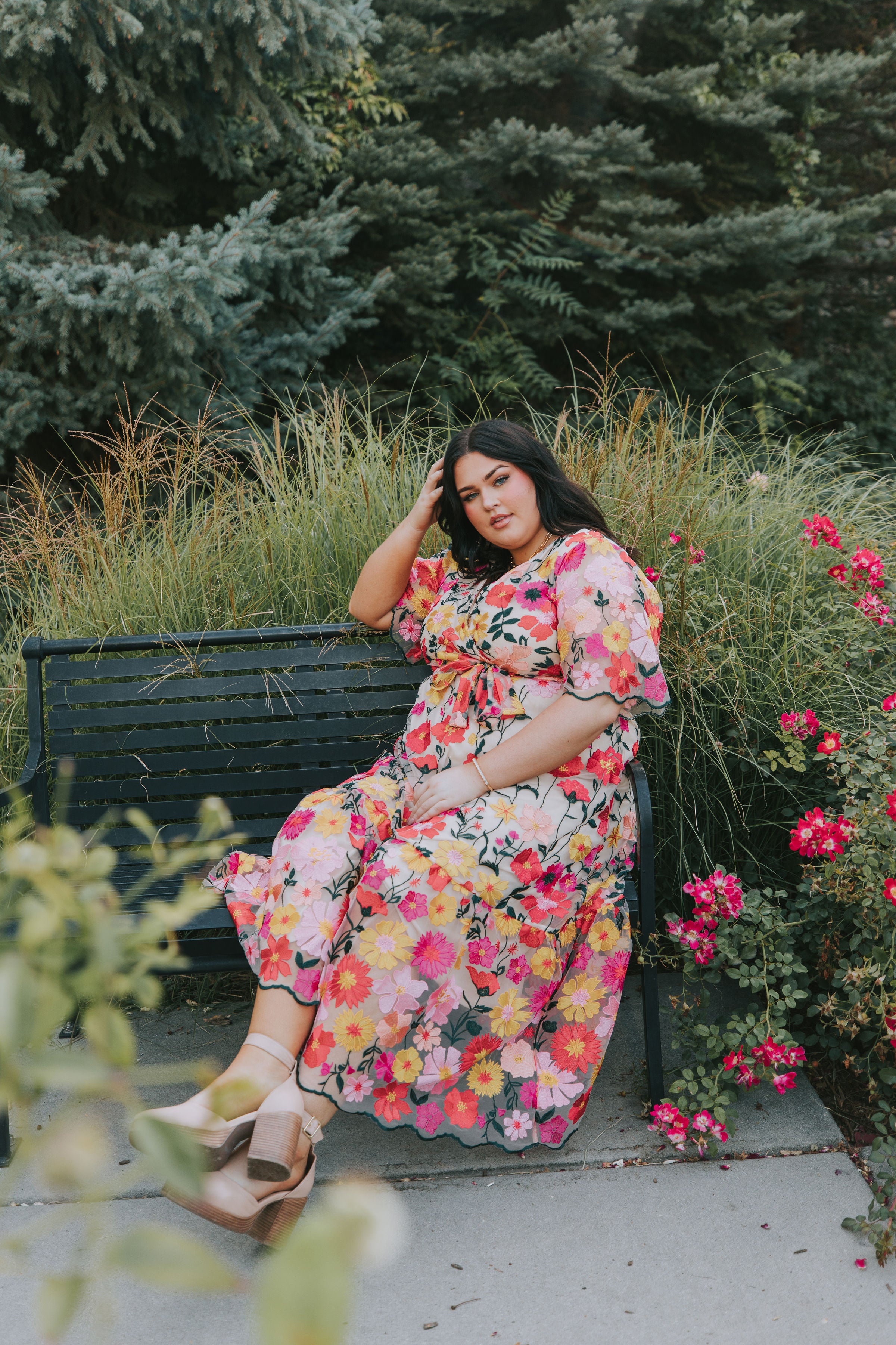 ONE LOVED BABE - In Full Bloom Dress
