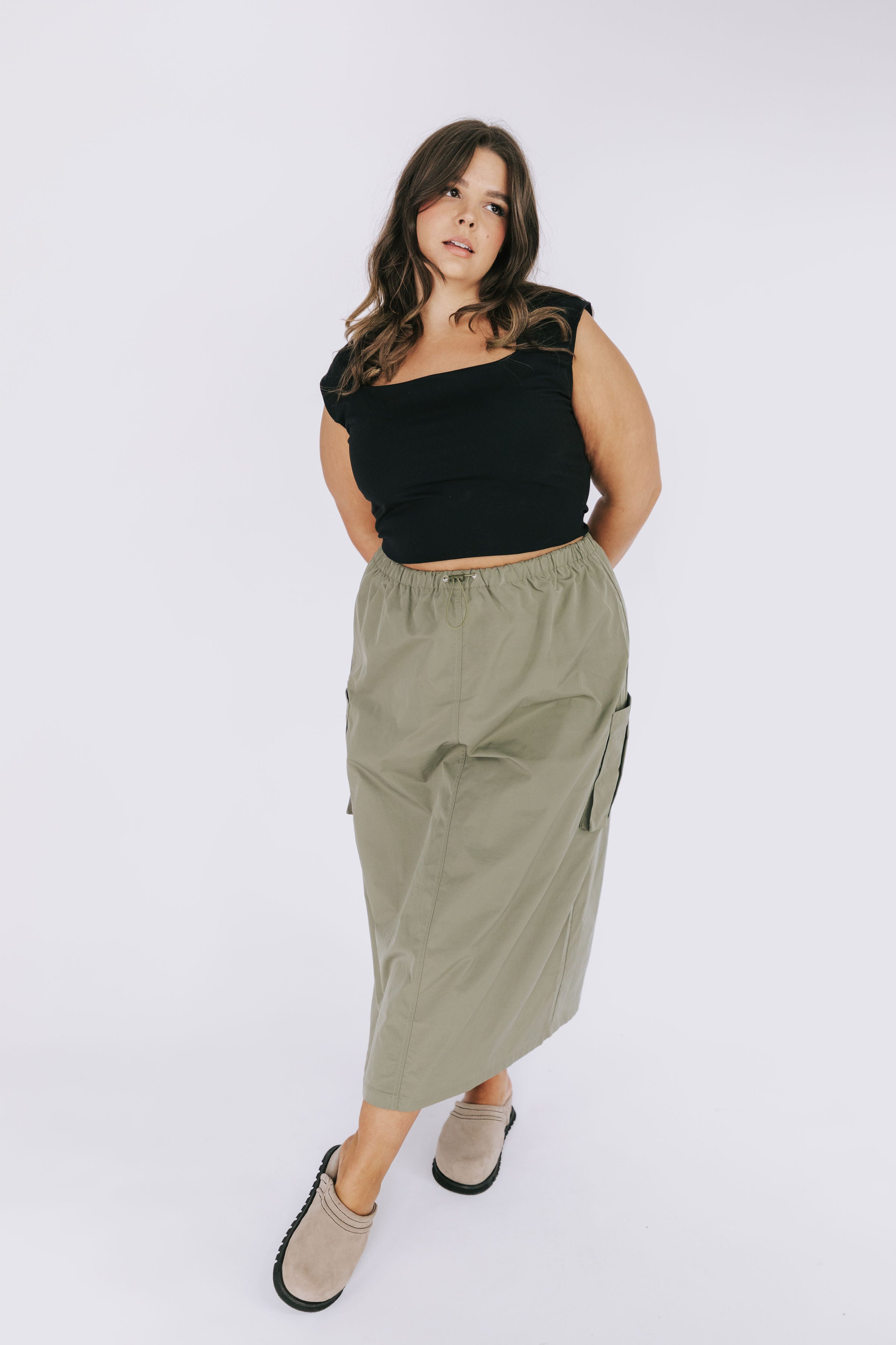 PLUS SIZE - Something to Remember Skirt