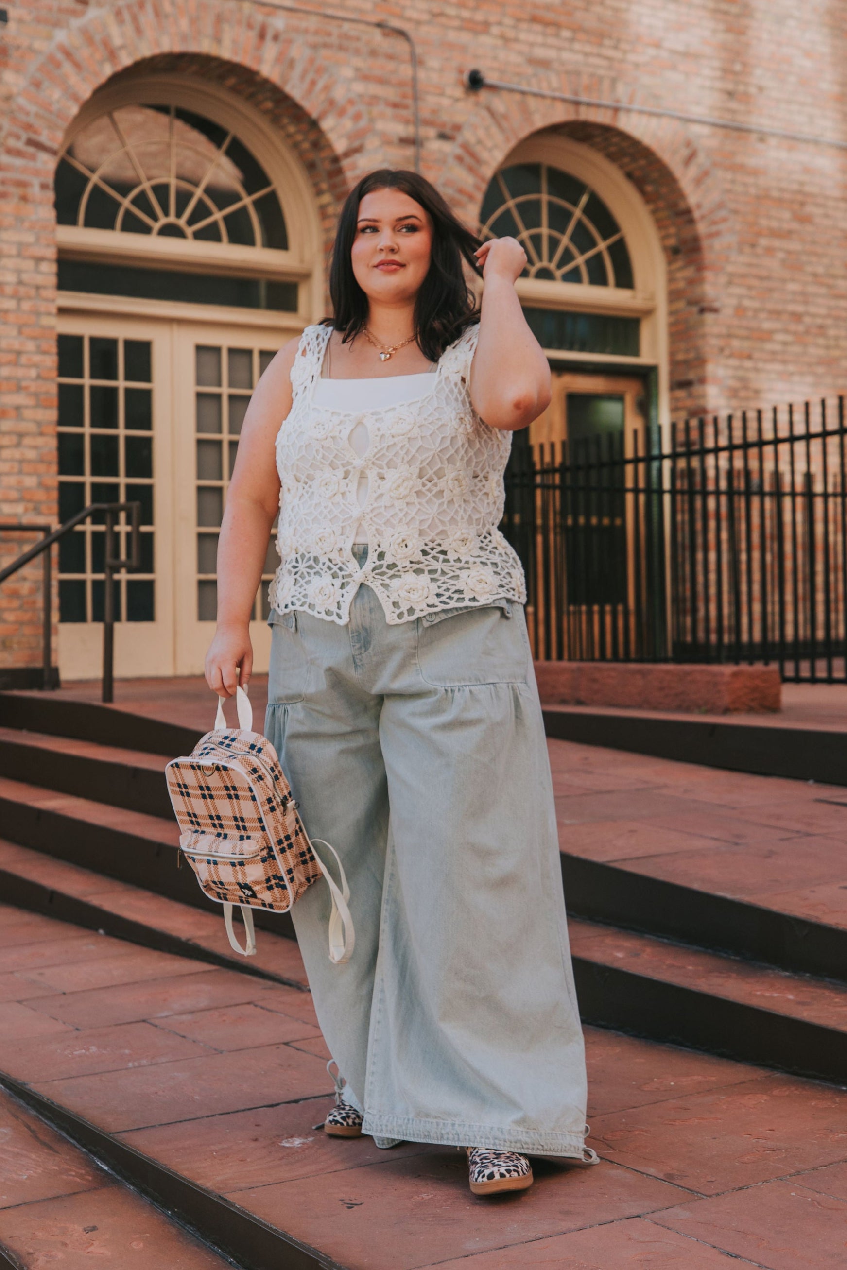 PLUS SIZE - Running Free Top