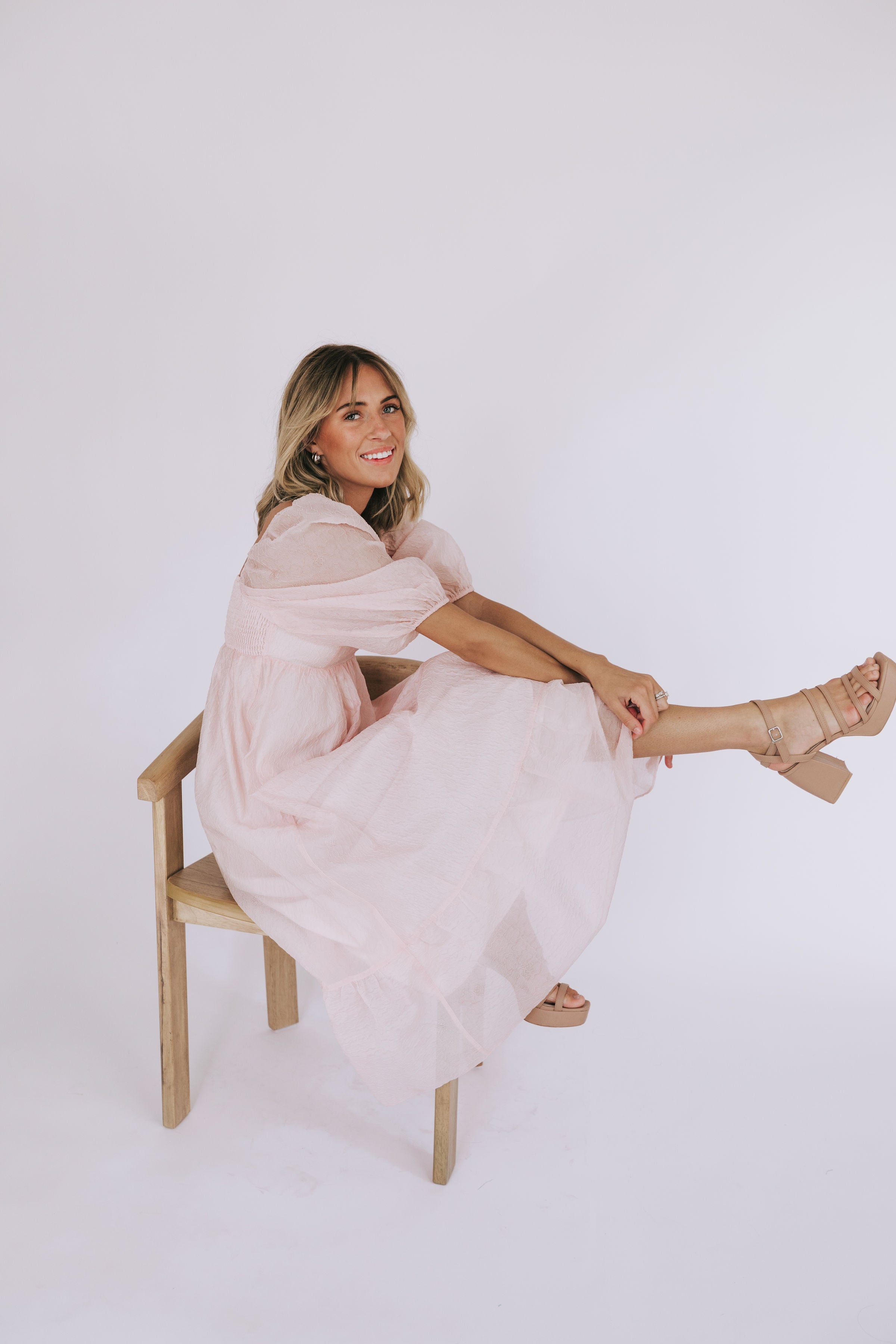 EXCLUSIVE - At First Blush Dress
