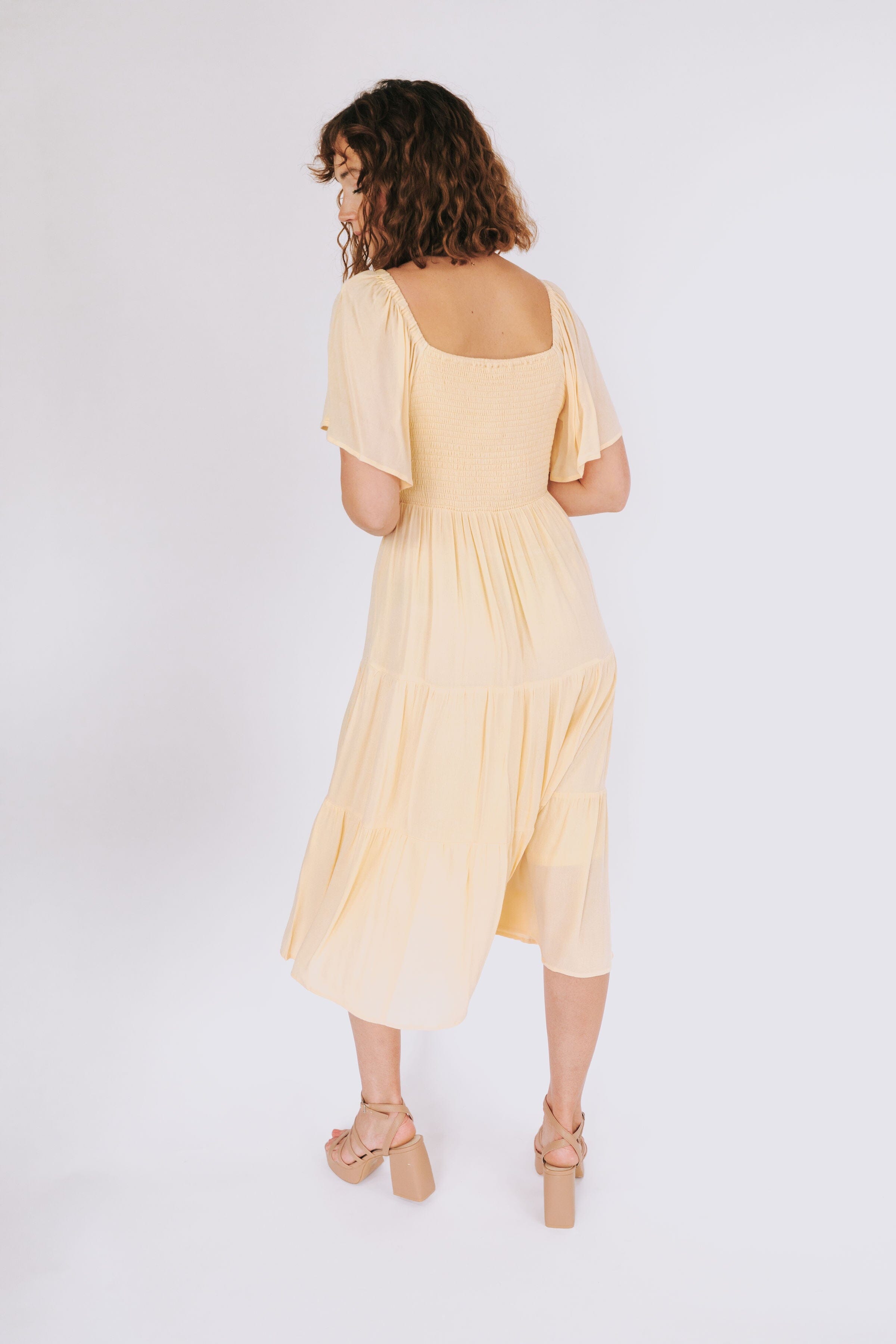 In A Flutter Dress