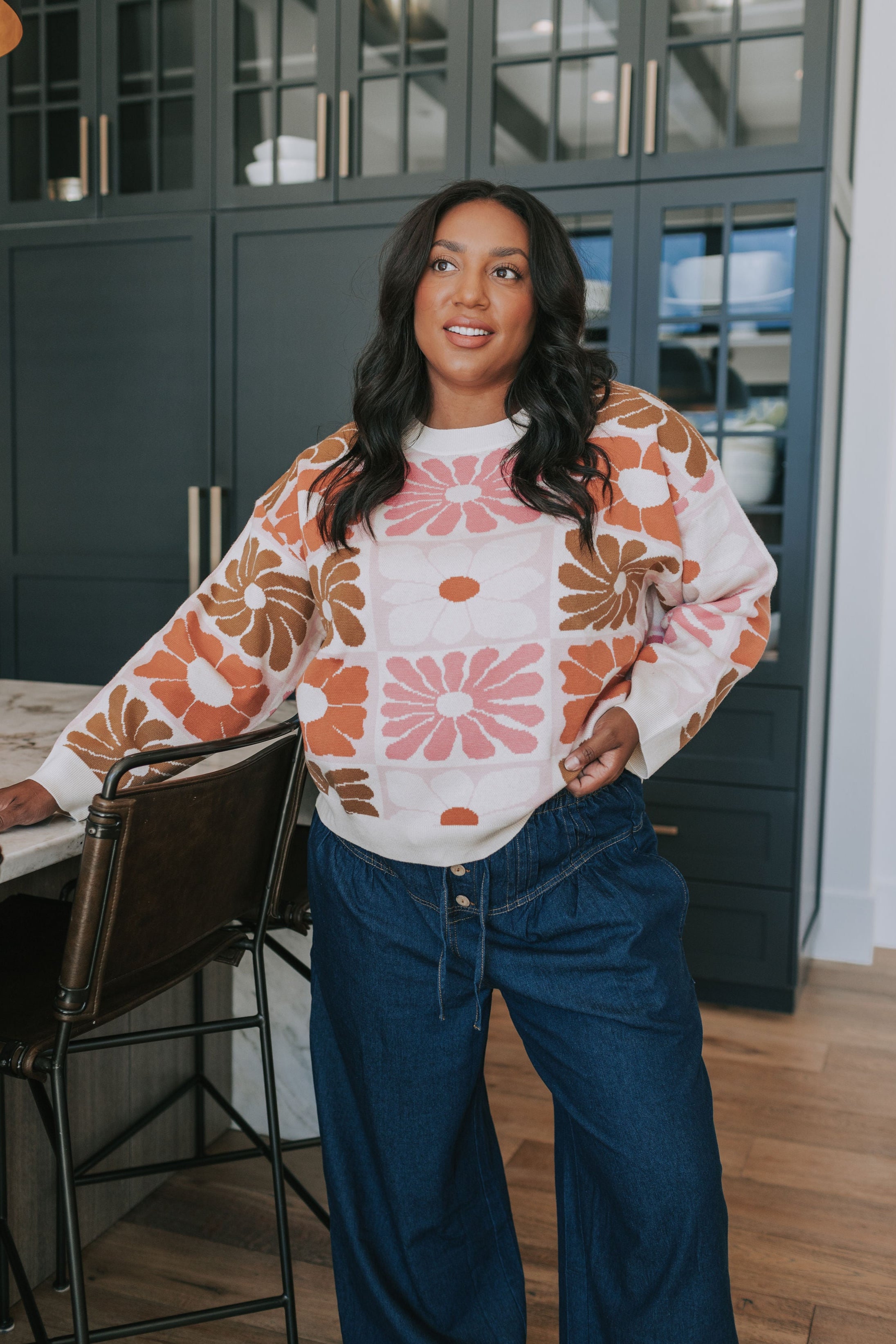 PLUS SIZE - Here For You Sweater