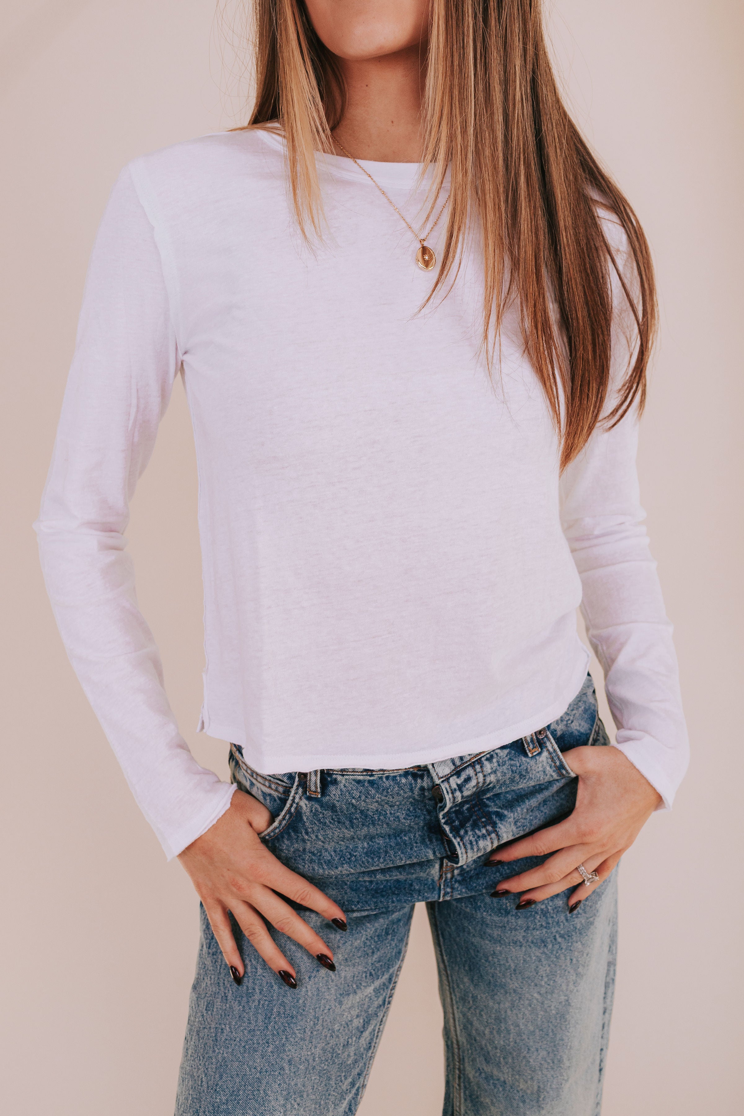 FREE PEOPLE - Nova Long Sleeve Tee
