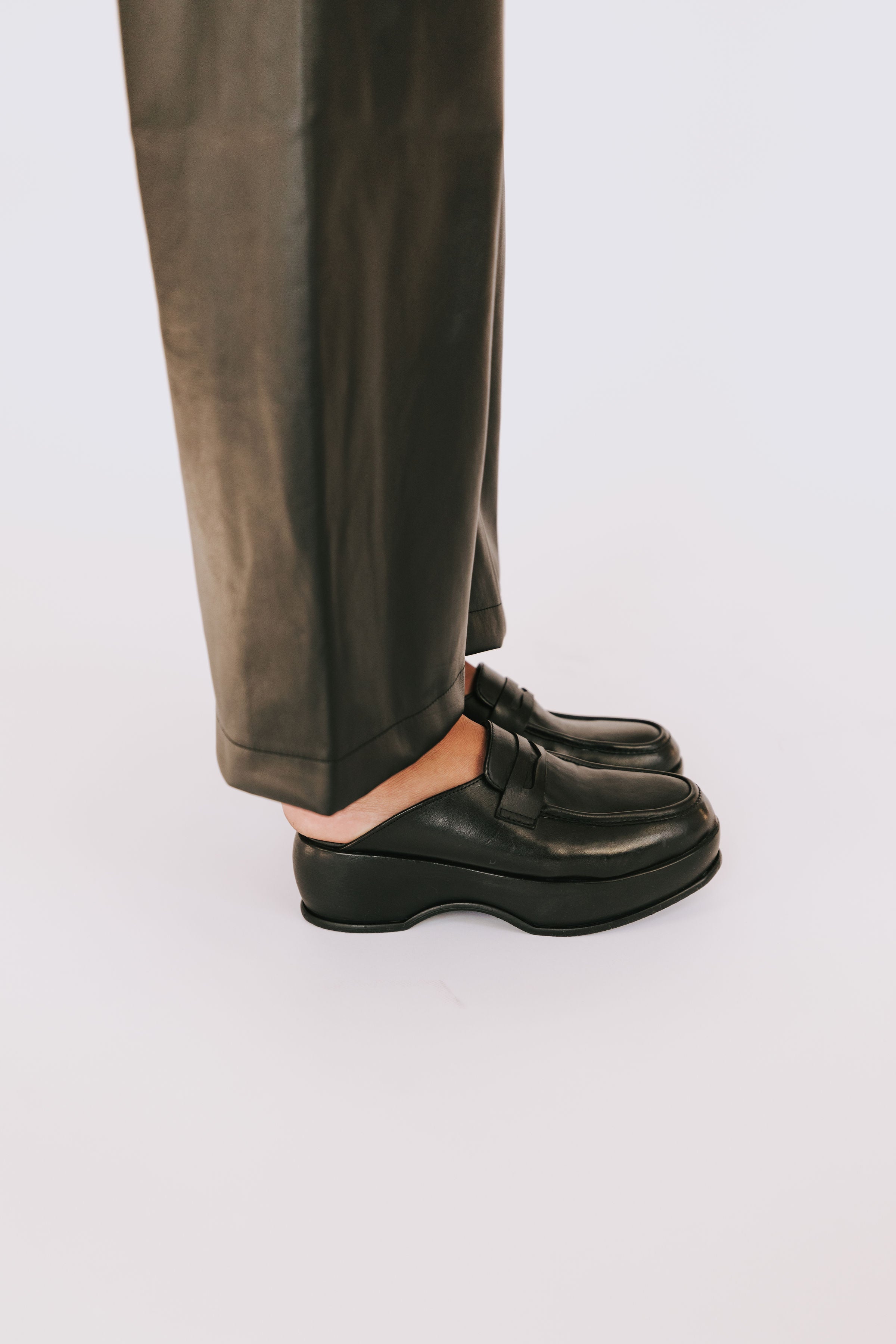 FREE PEOPLE - Winston Platform Loafer Mules
