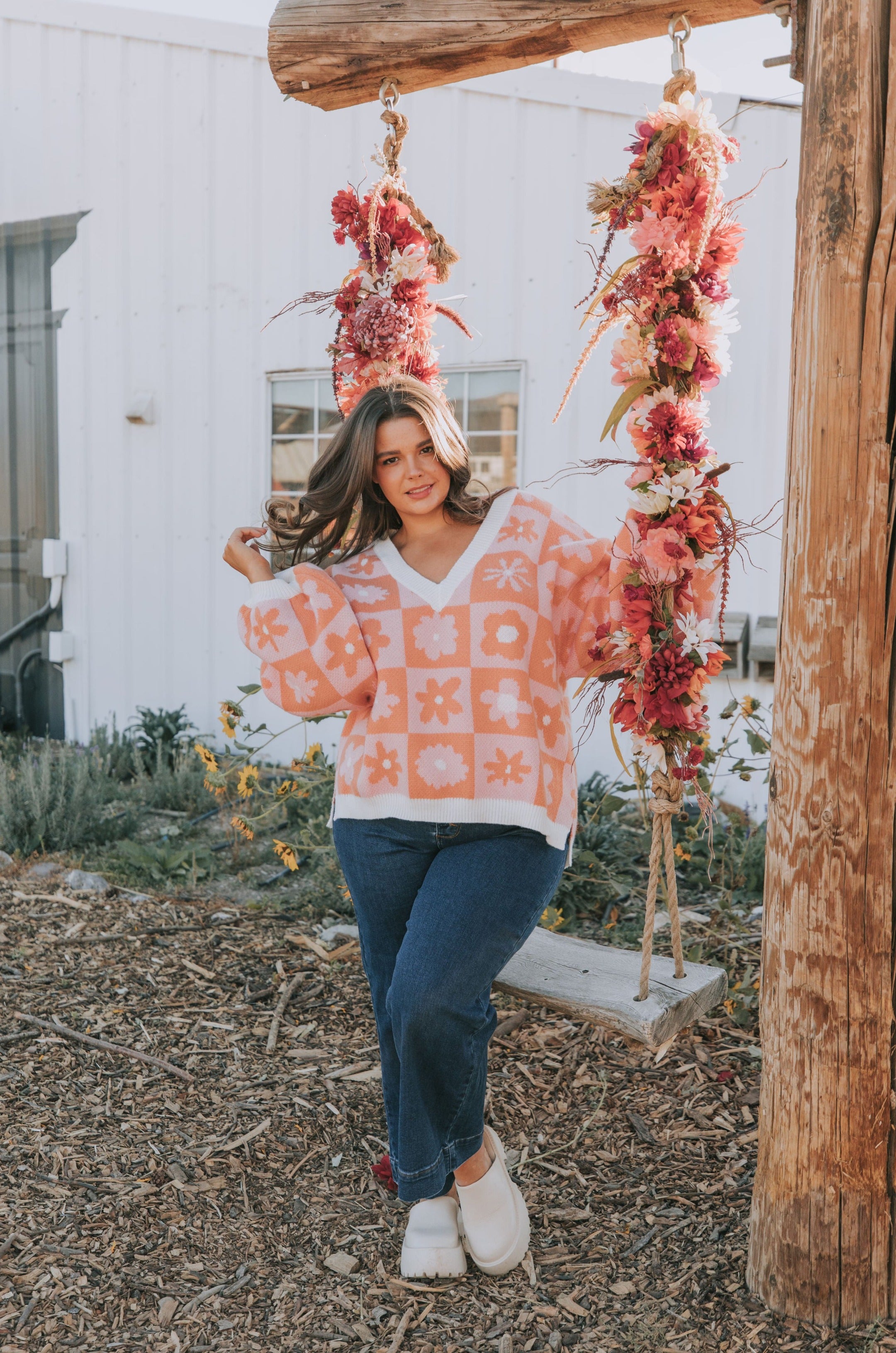 PLUS SIZE - Painted With Love Sweater