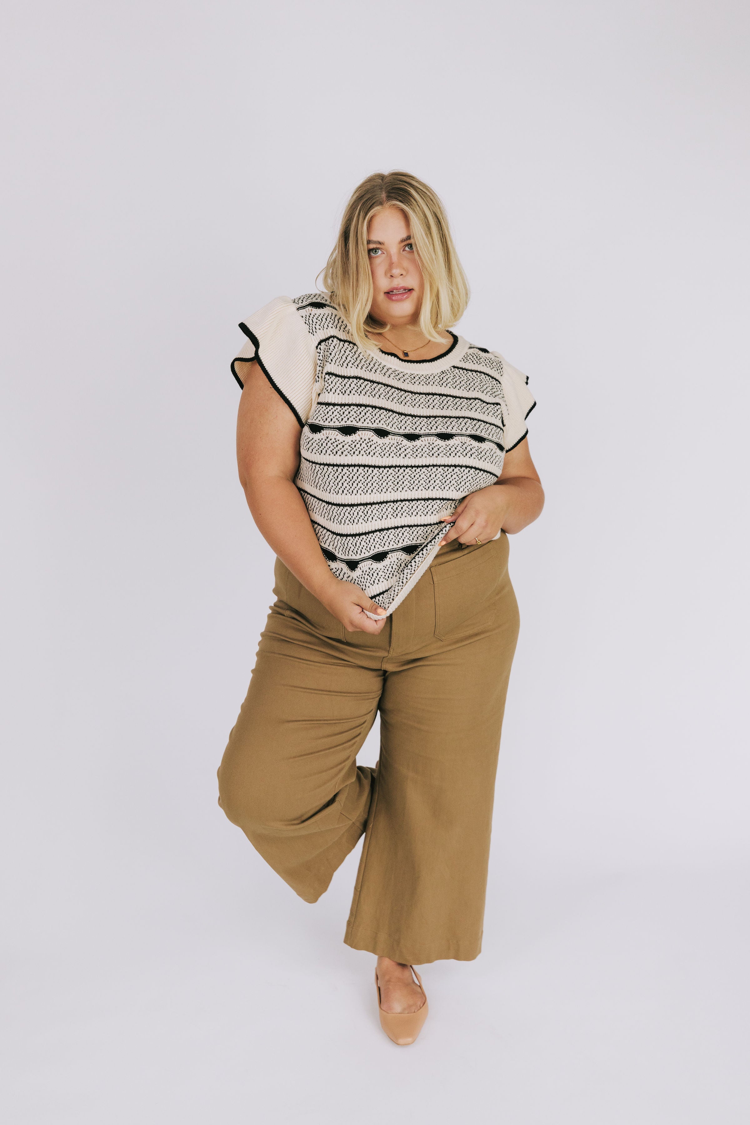PLUS SIZE - Here Tonight Top