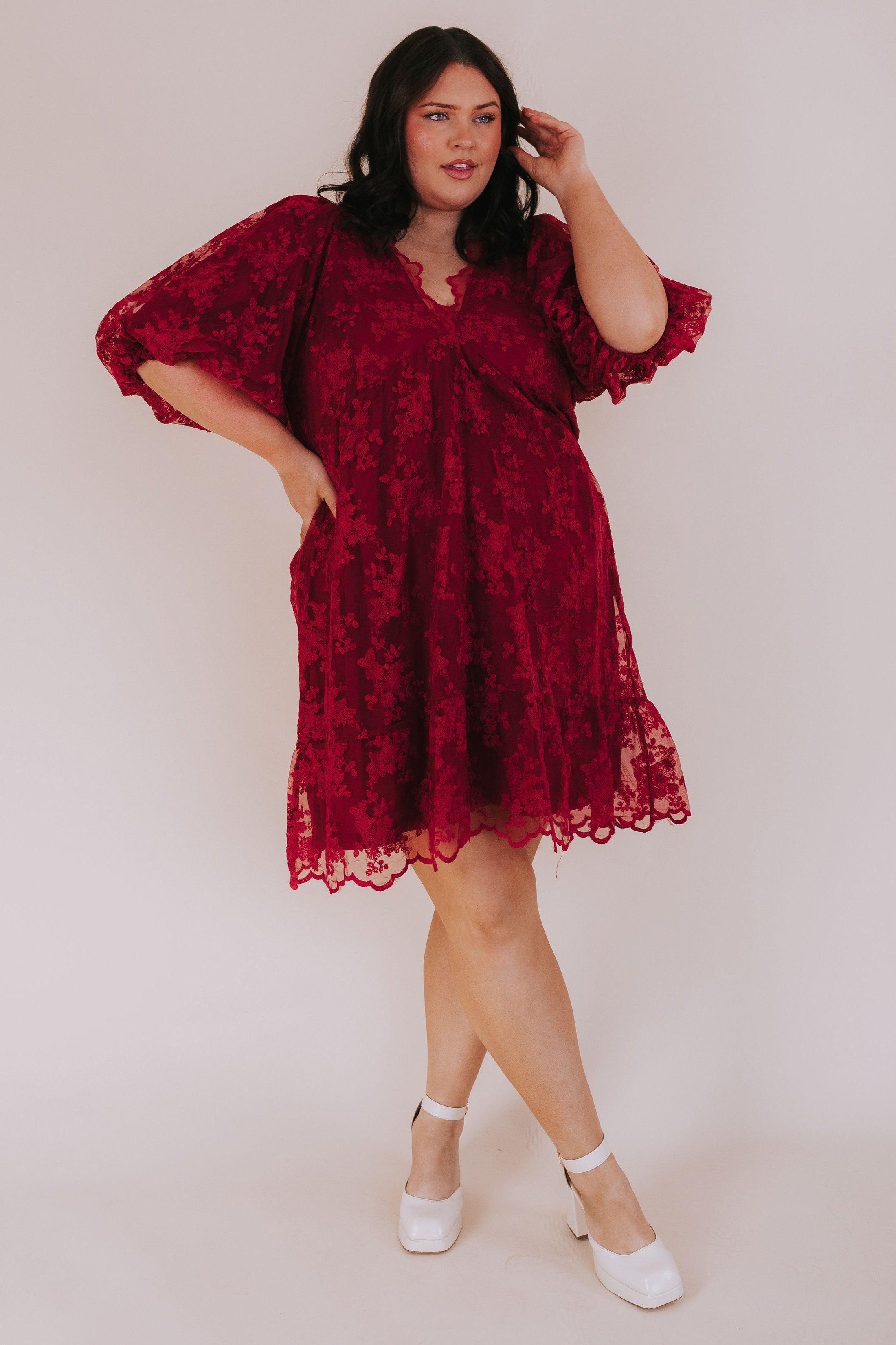 PLUS SIZE - Stars In The Night Dress