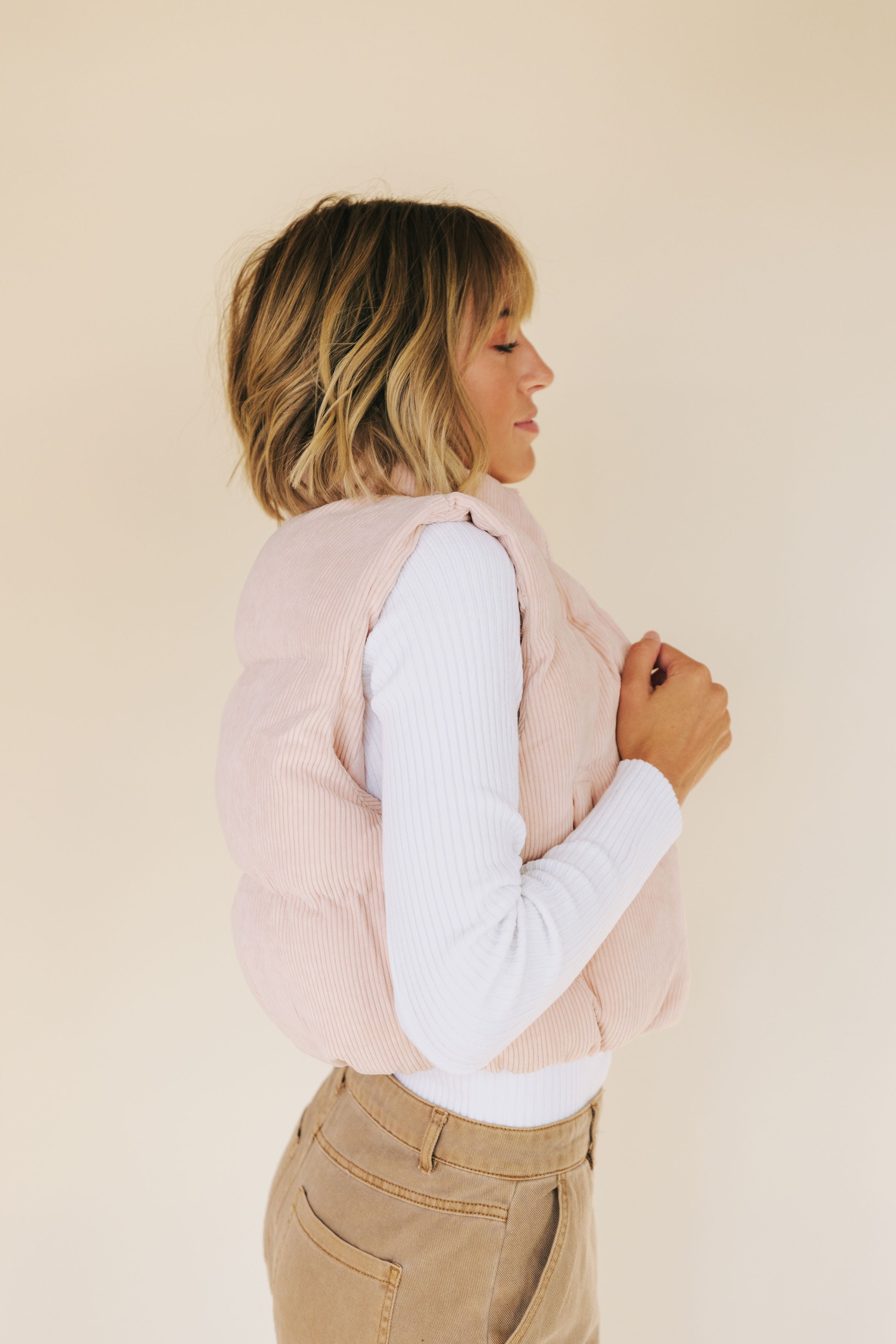 Puff Me Up Cropped Puffer Vest