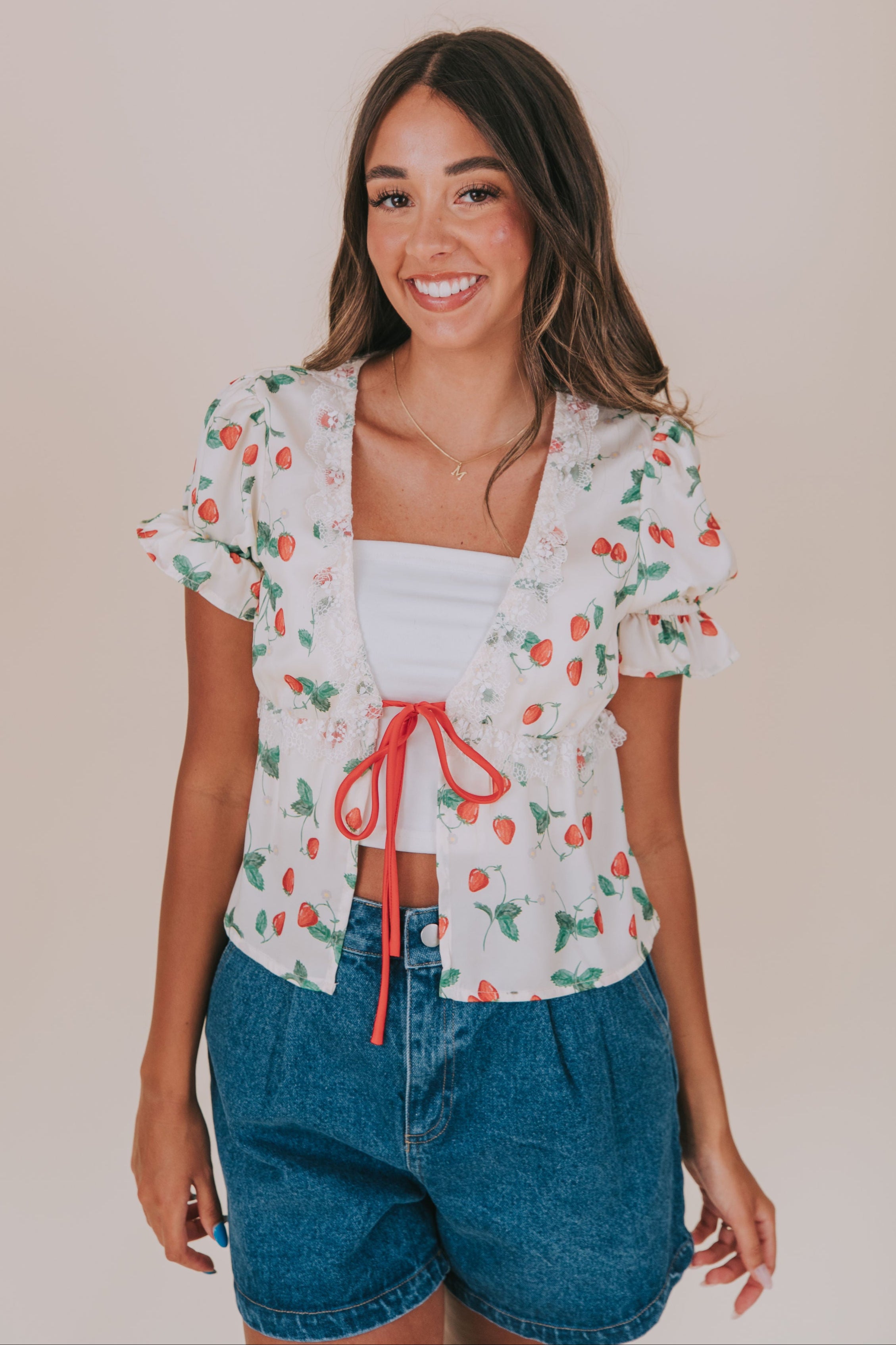 Strawberry Picking Top