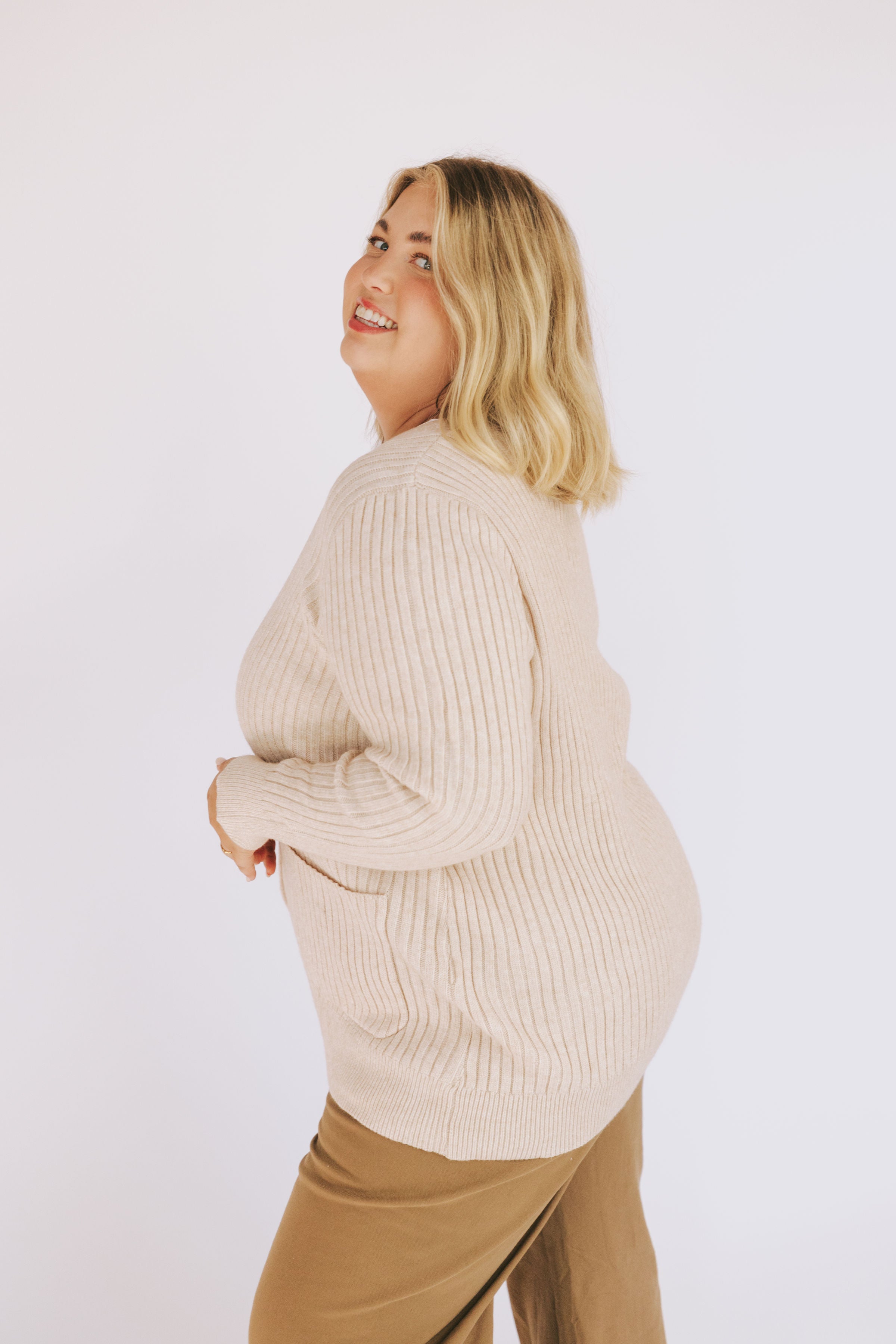 PLUS SIZE - You're The Reason Sweater