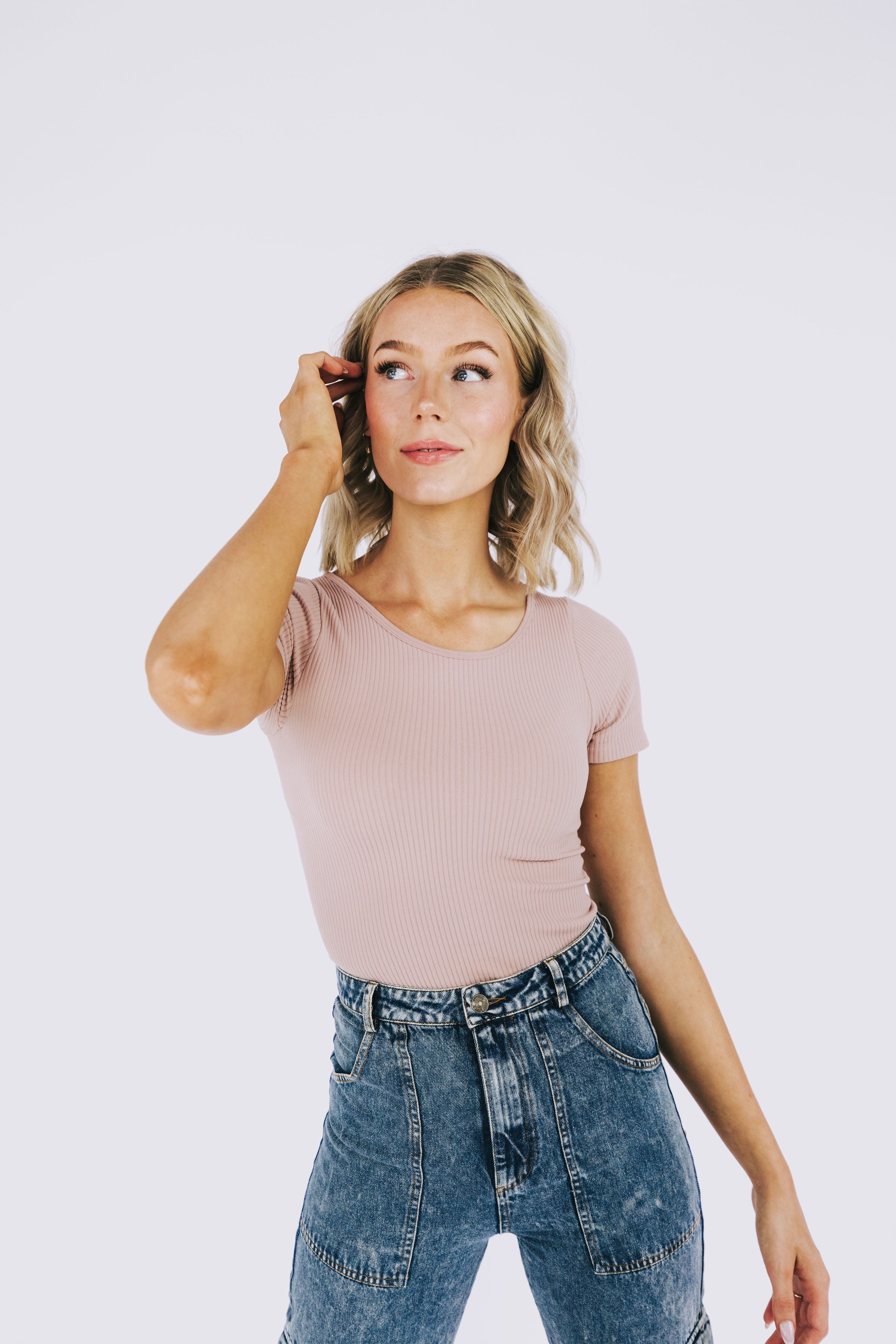 FREE PEOPLE - XYZ Recycled Baby Tee