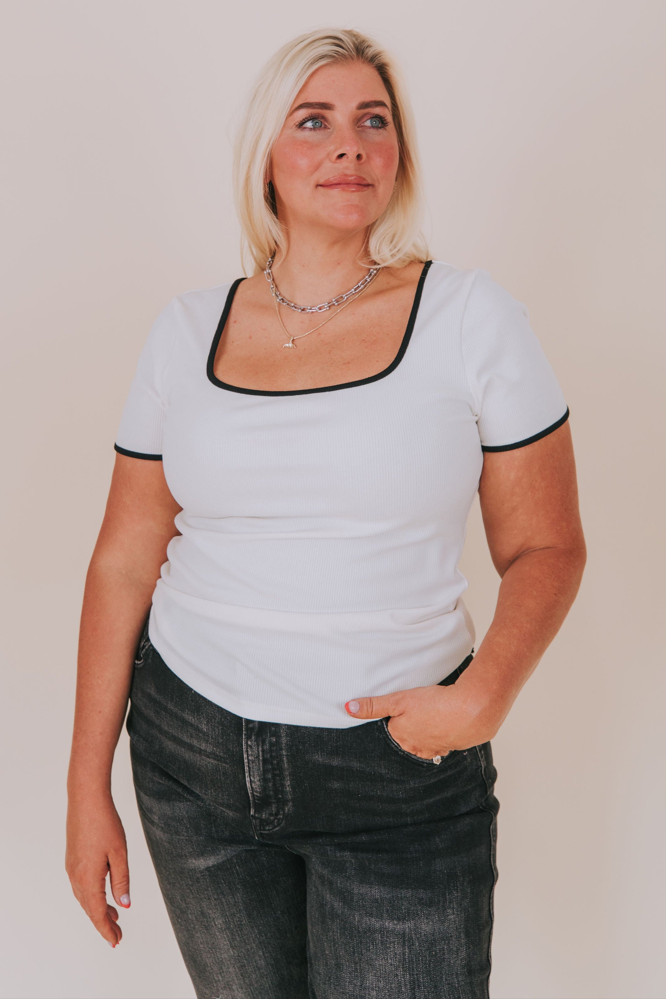 PLUS SIZE - Hard To Forget Top - 2 Colors!