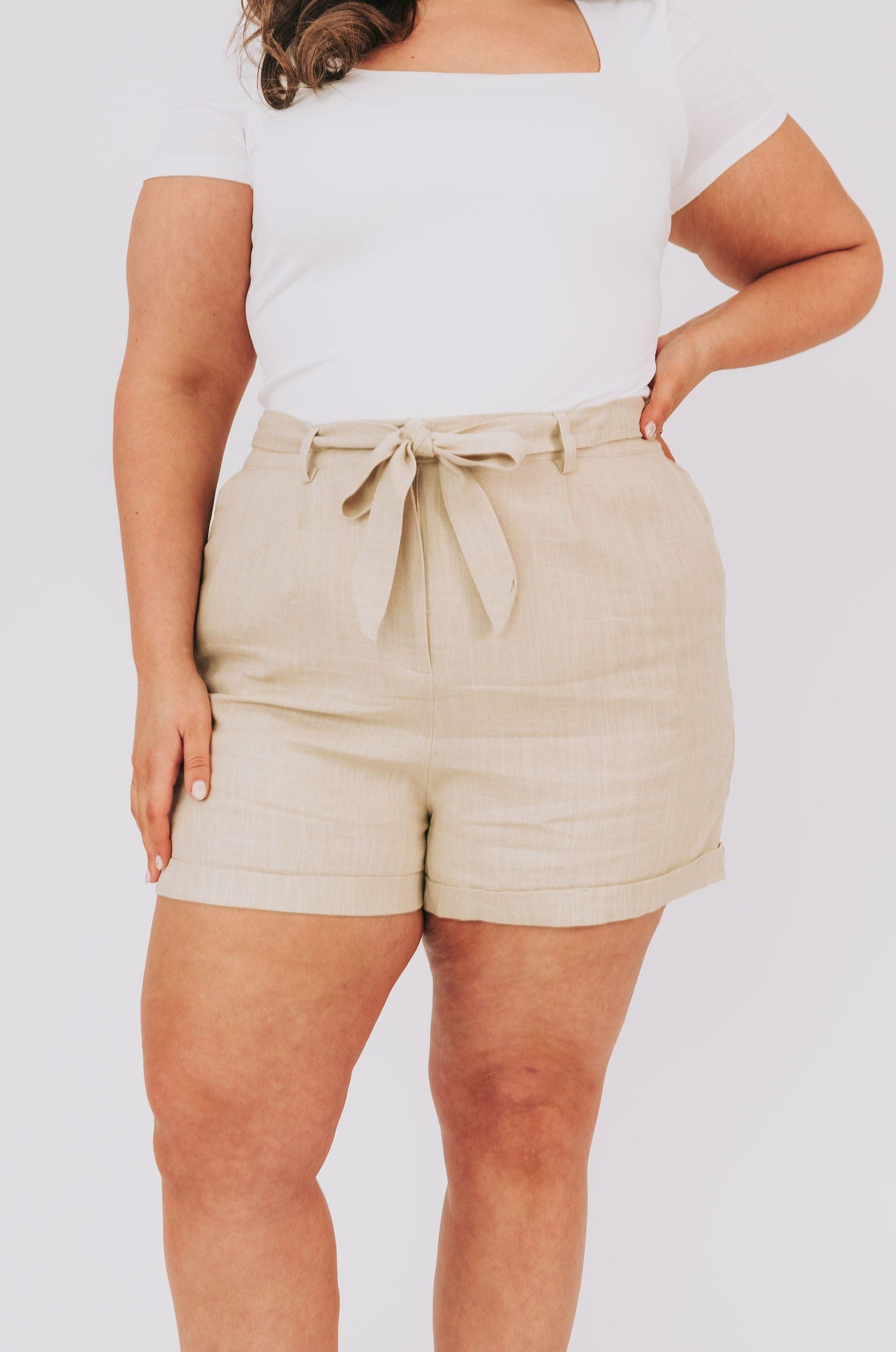 PLUS SIZE - Annabelle Shorts