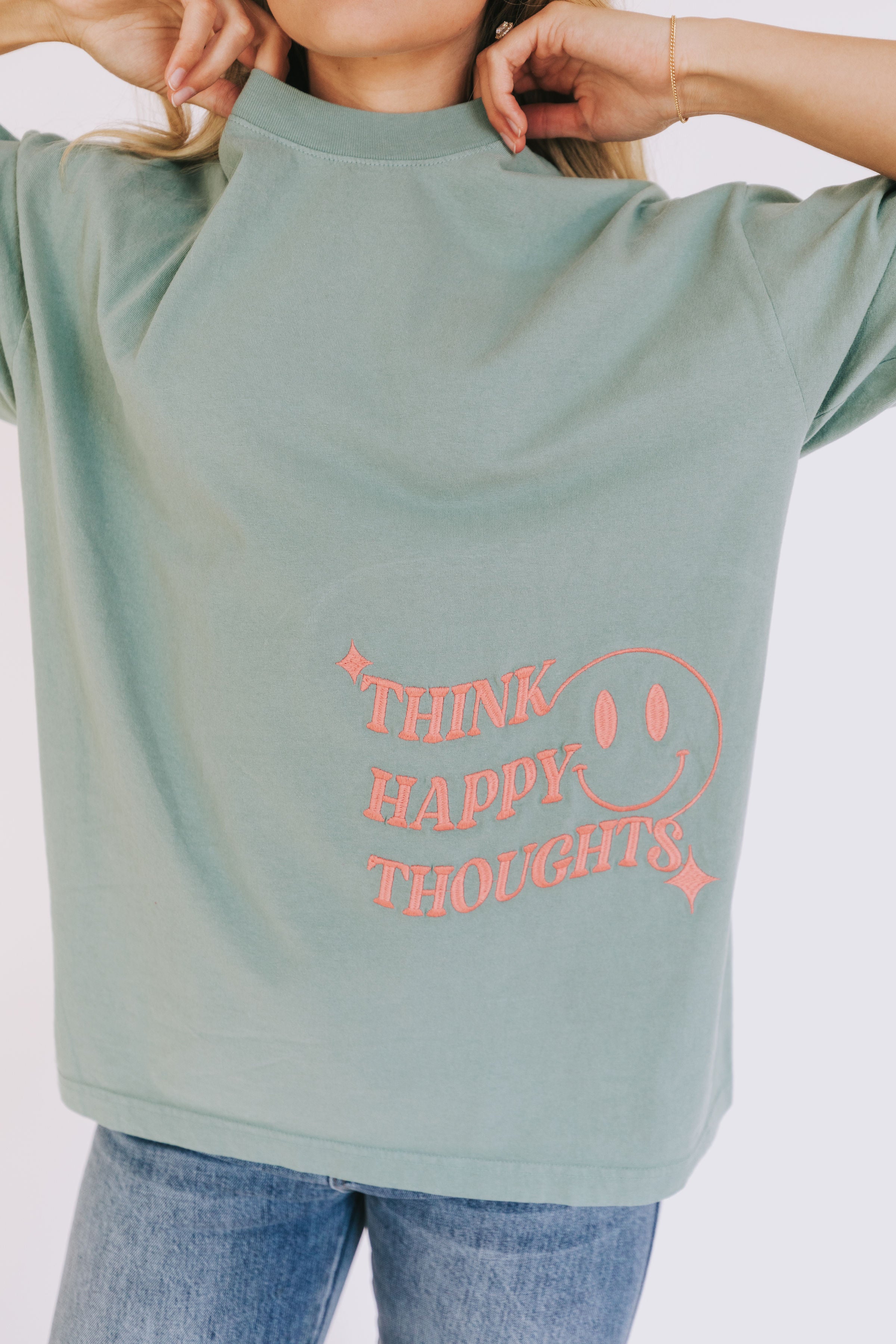 Think Happy Thoughts Graphic Tee