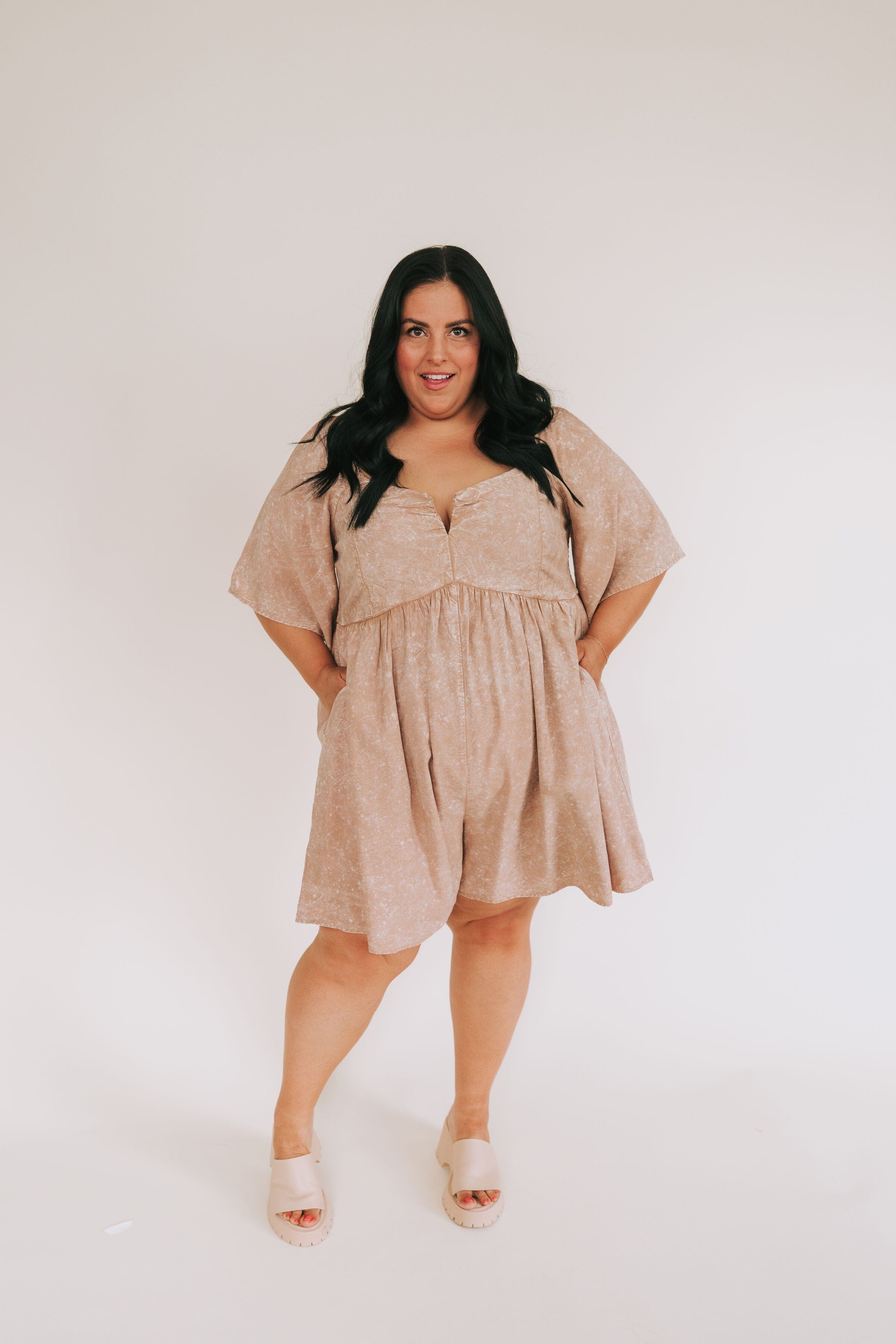 PLUS SIZE - Come Back To Me Romper