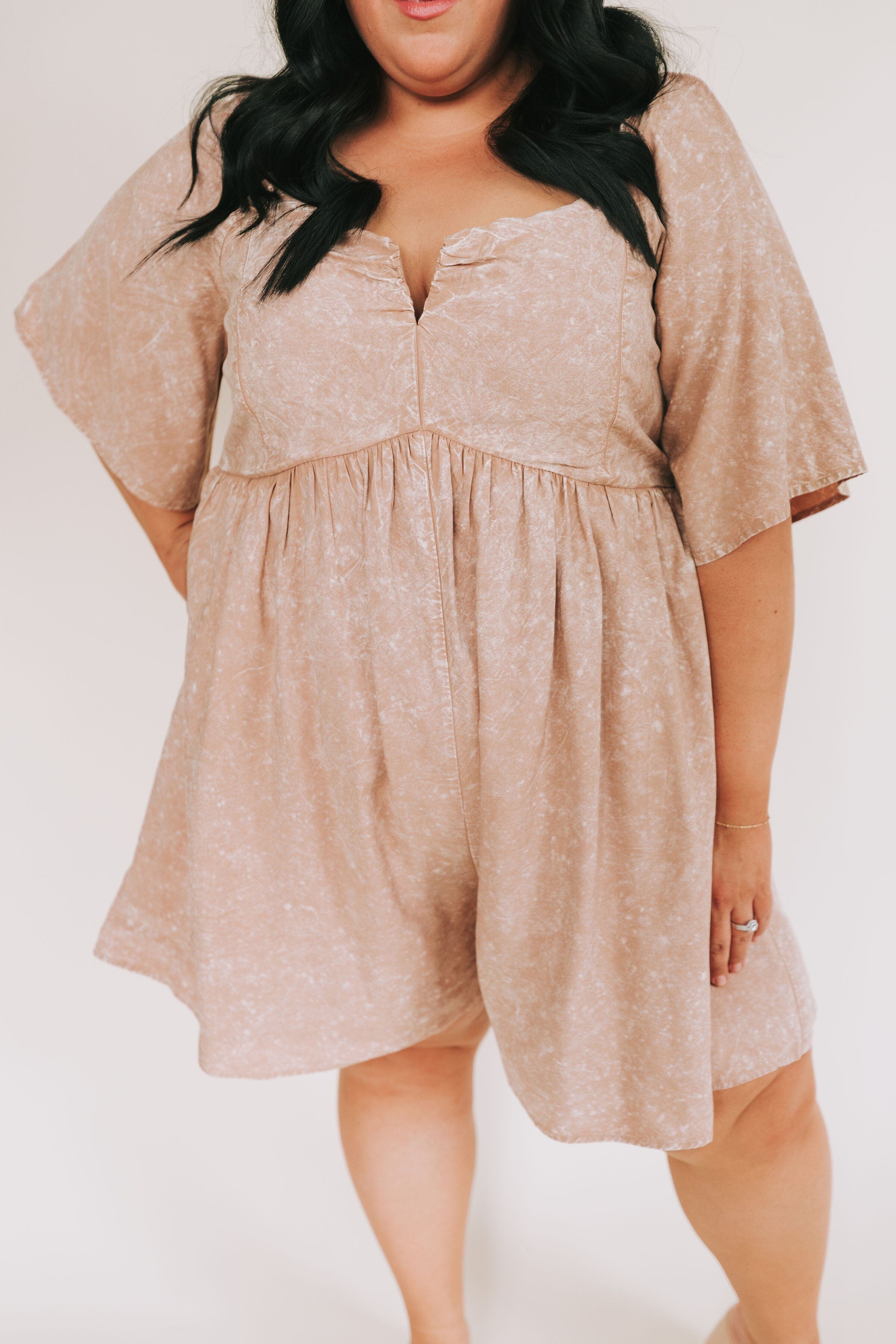 PLUS SIZE - Come Back To Me Romper
