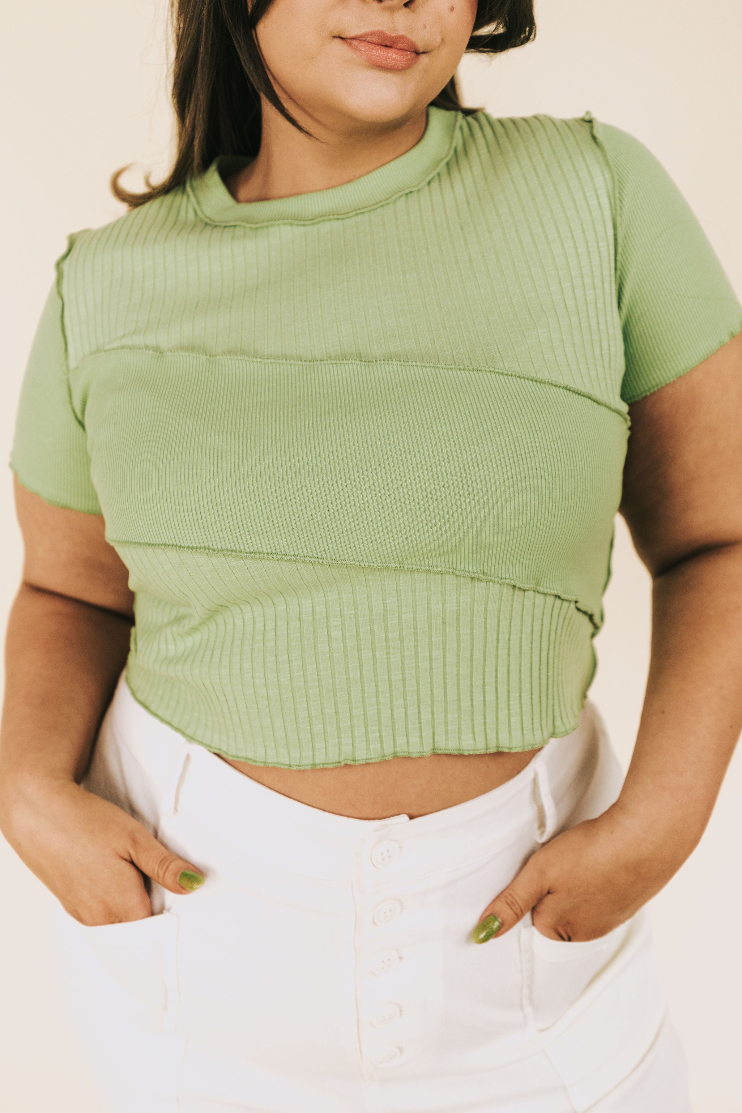 PLUS SIZE - Make Me Envious Top