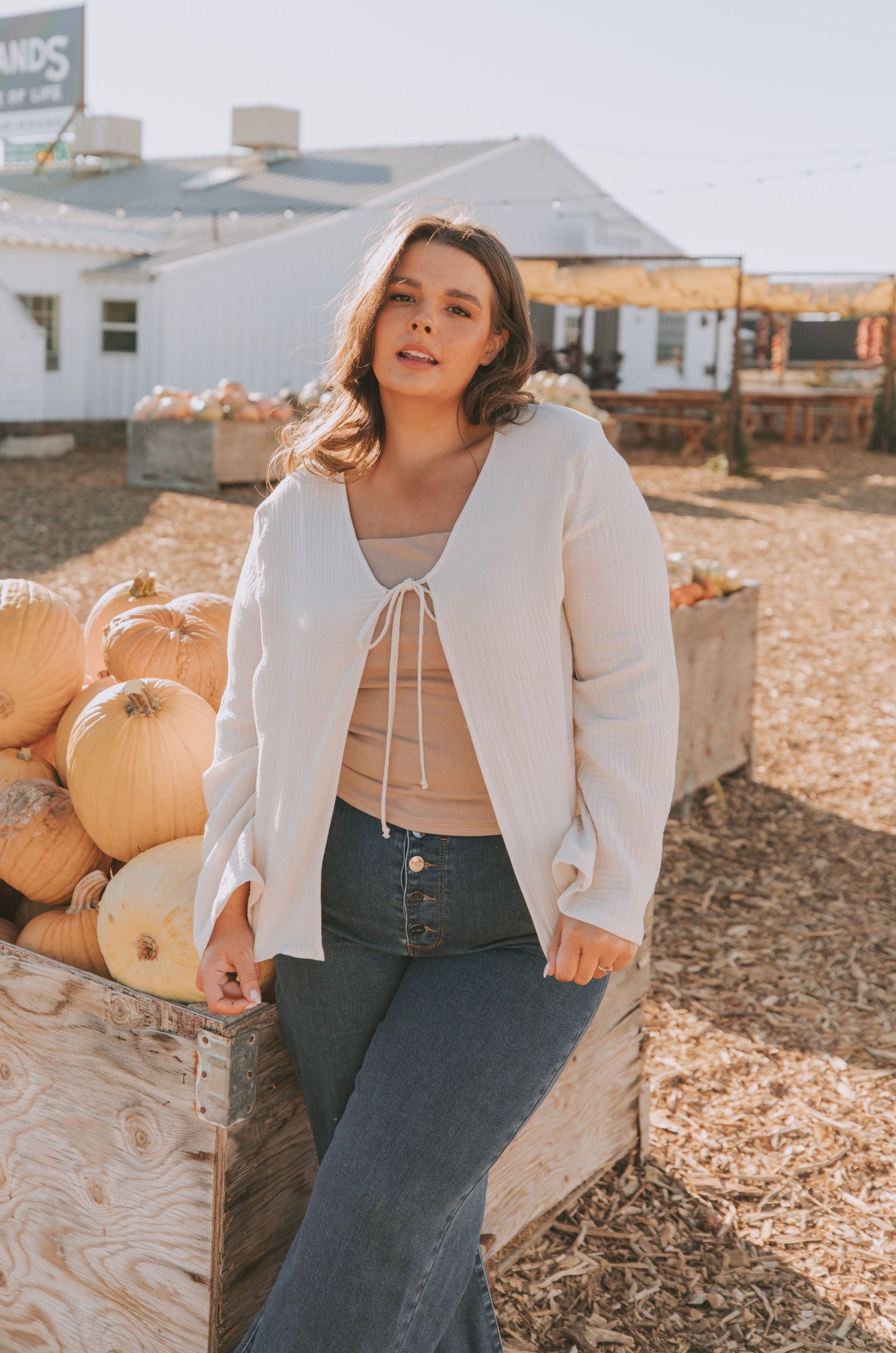 PLUS SIZE - Wrapped In Love Top