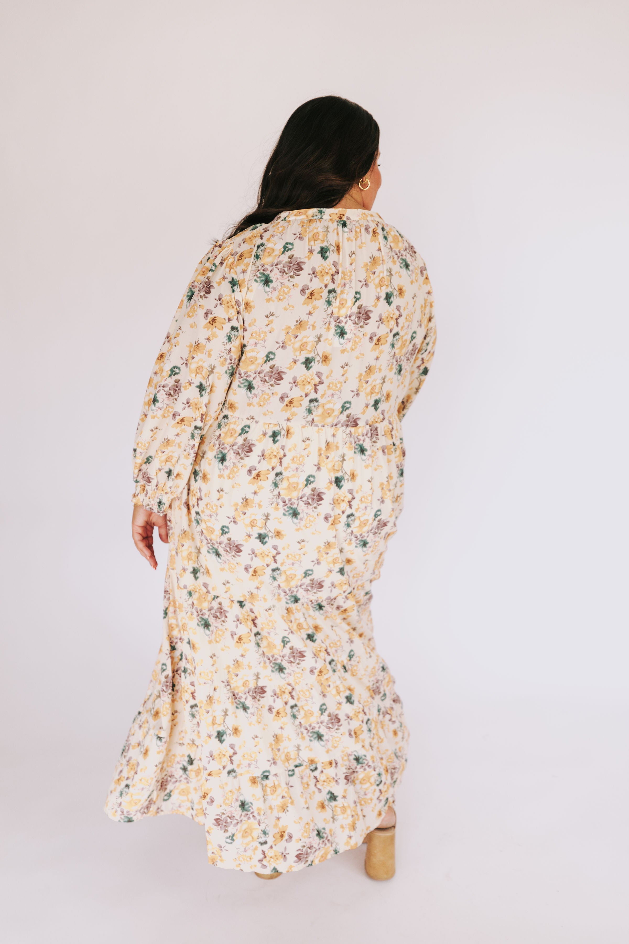 PLUS SIZE - Petals In Bloom Dress