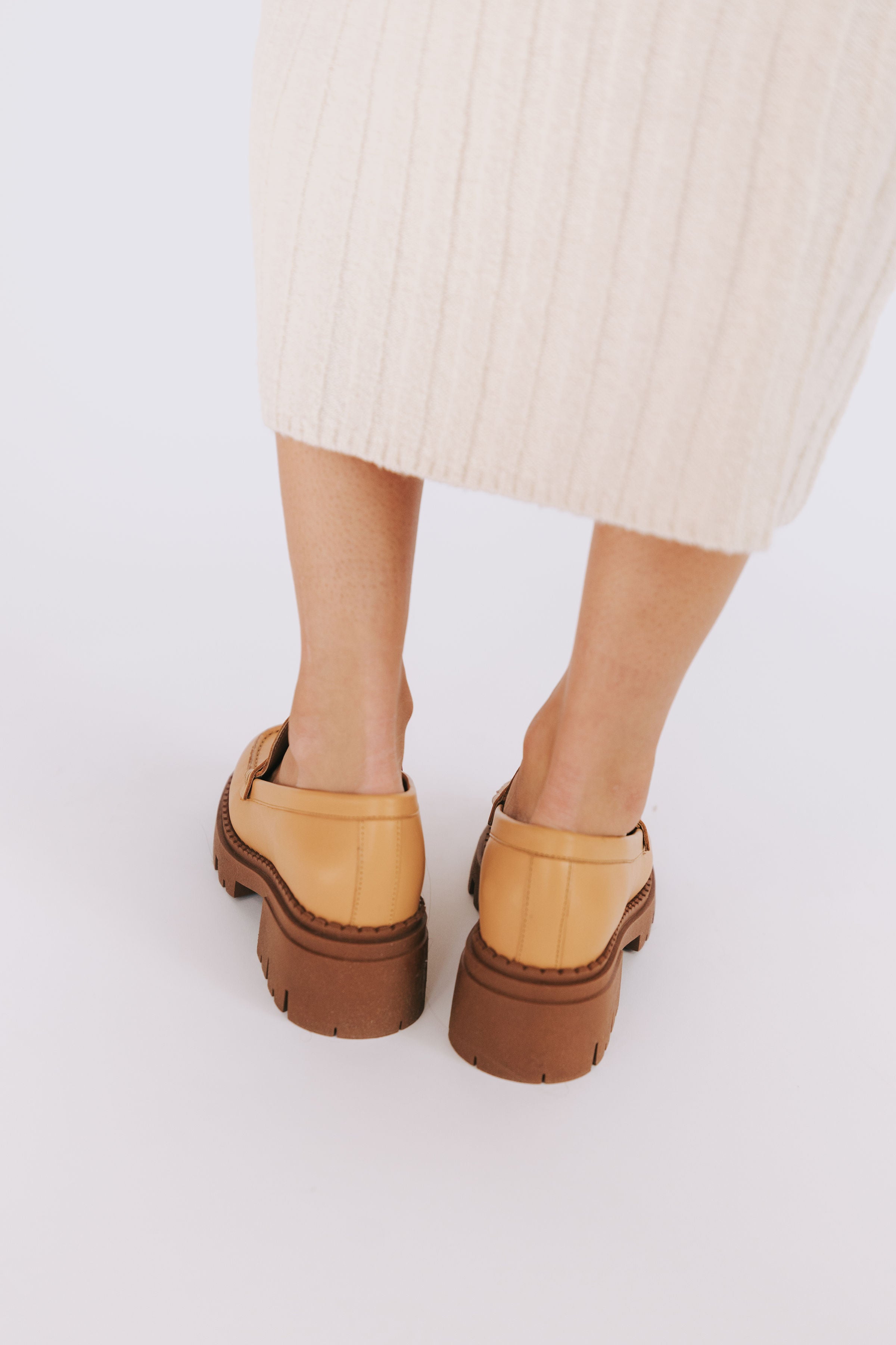 FREE PEOPLE - Lyra Lug Sole Loafers