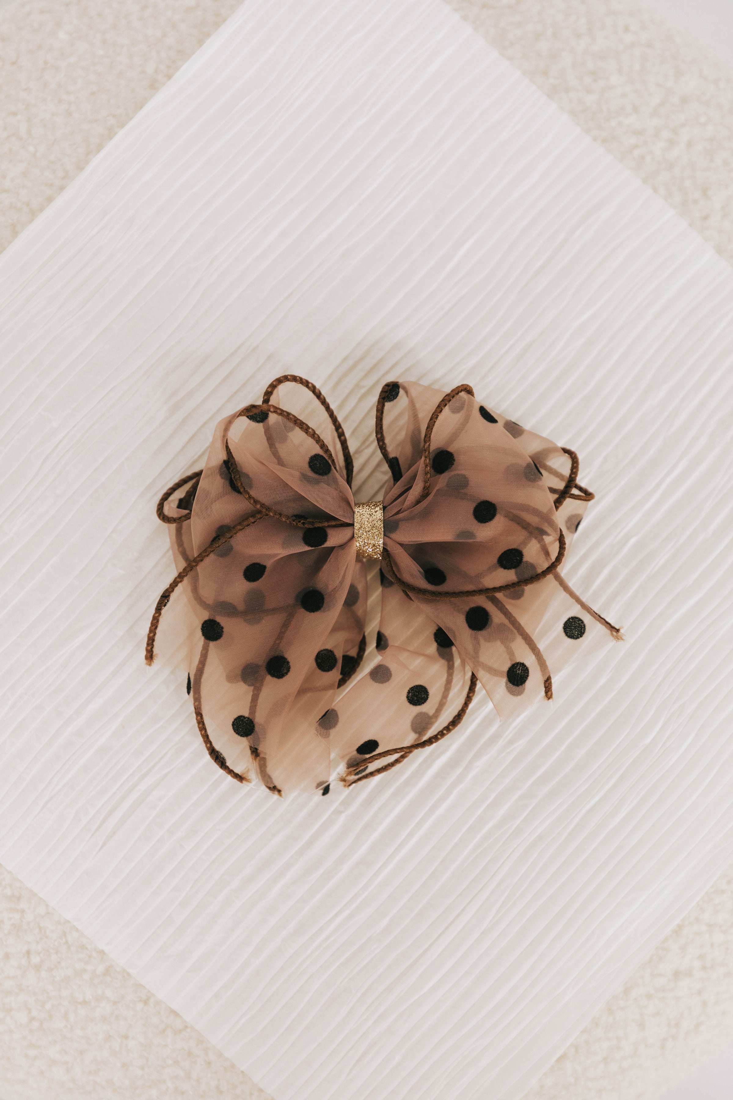 BABY - Pretty In Polka Dots Baby Bow