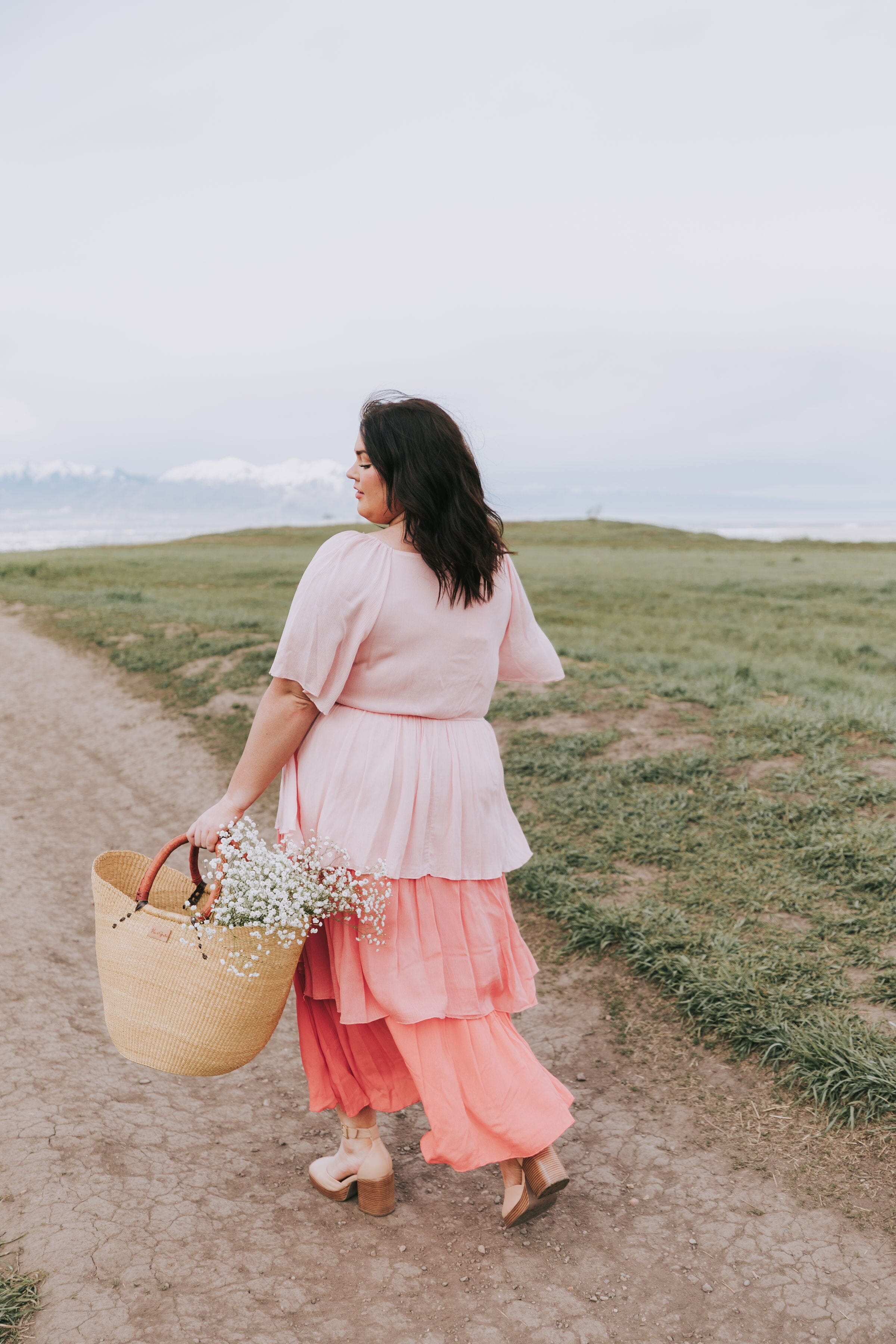 PLUS SIZE - Strawberry Fields Forever Dress